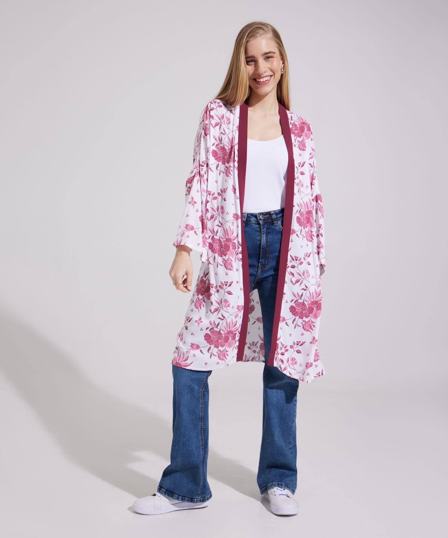 Buzo Guayacán Contemporáneo rosa empolvado para mujer, vista 2