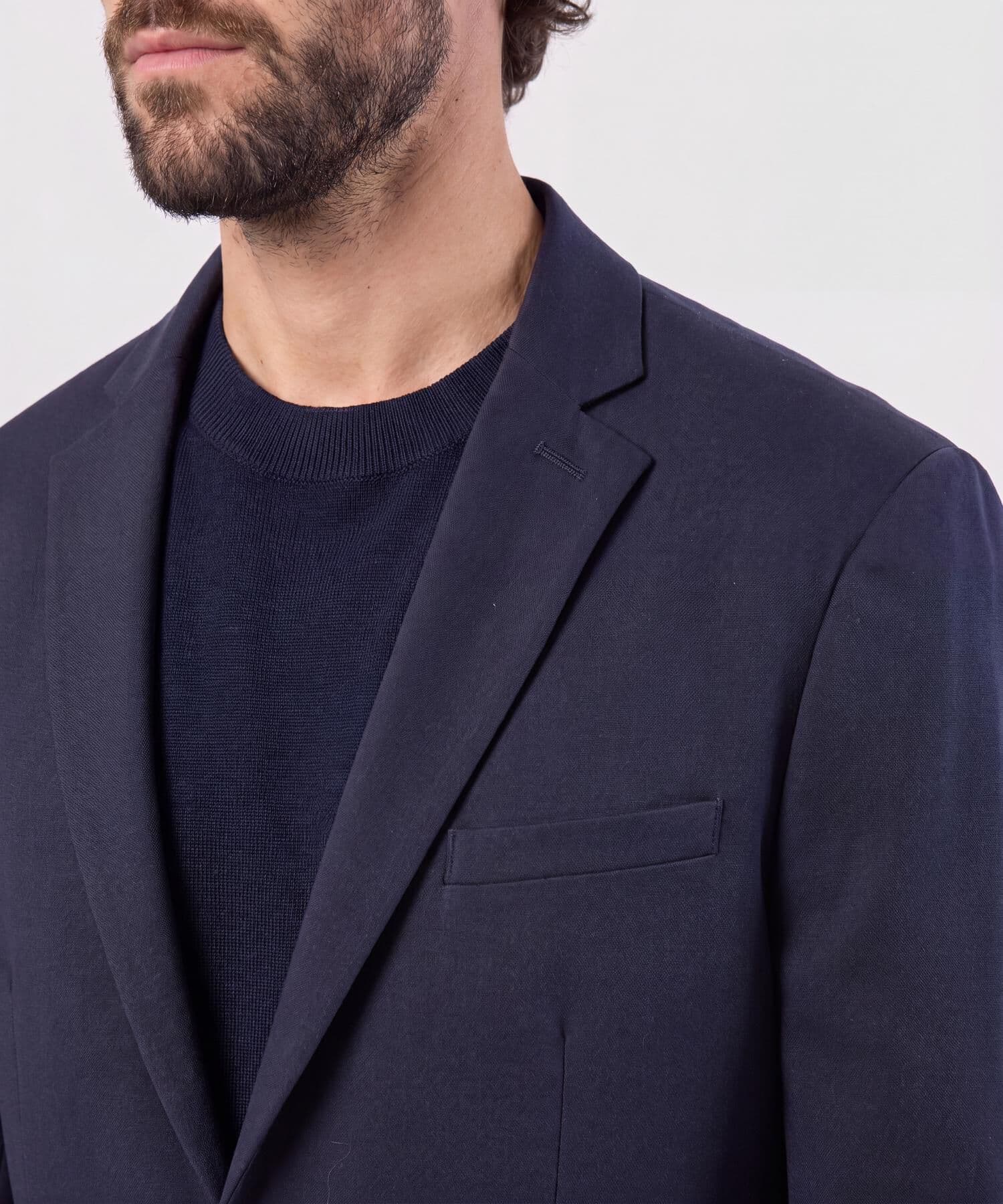 Chaqueta Marea Natural azul marino para hombre, vista 3