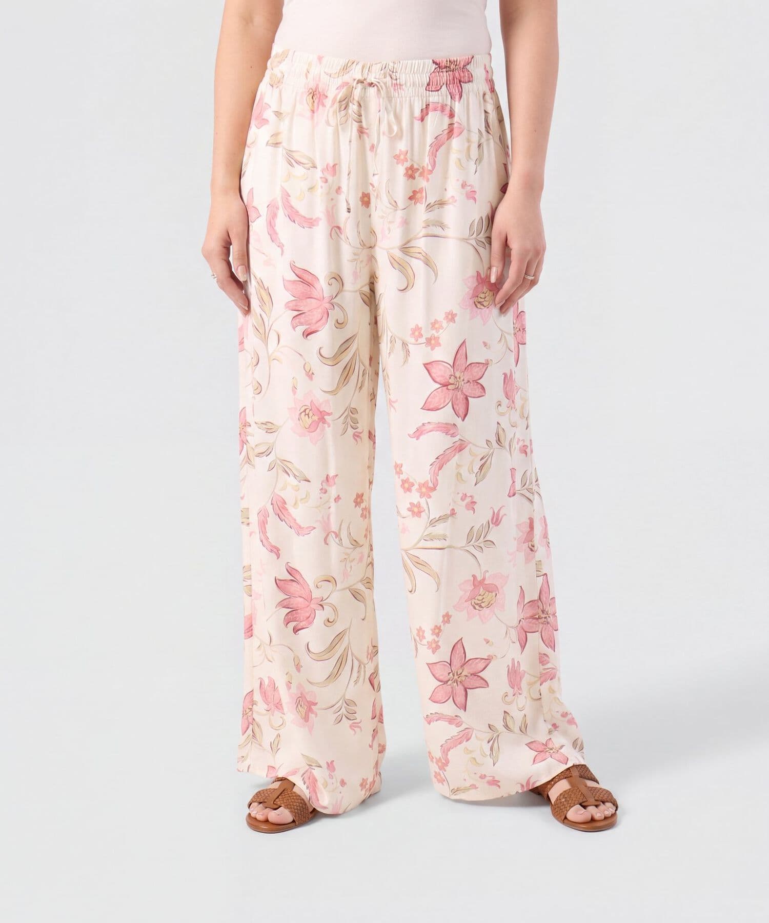 Pantalón Marfil de Noche gris humo para mujer, vista principal