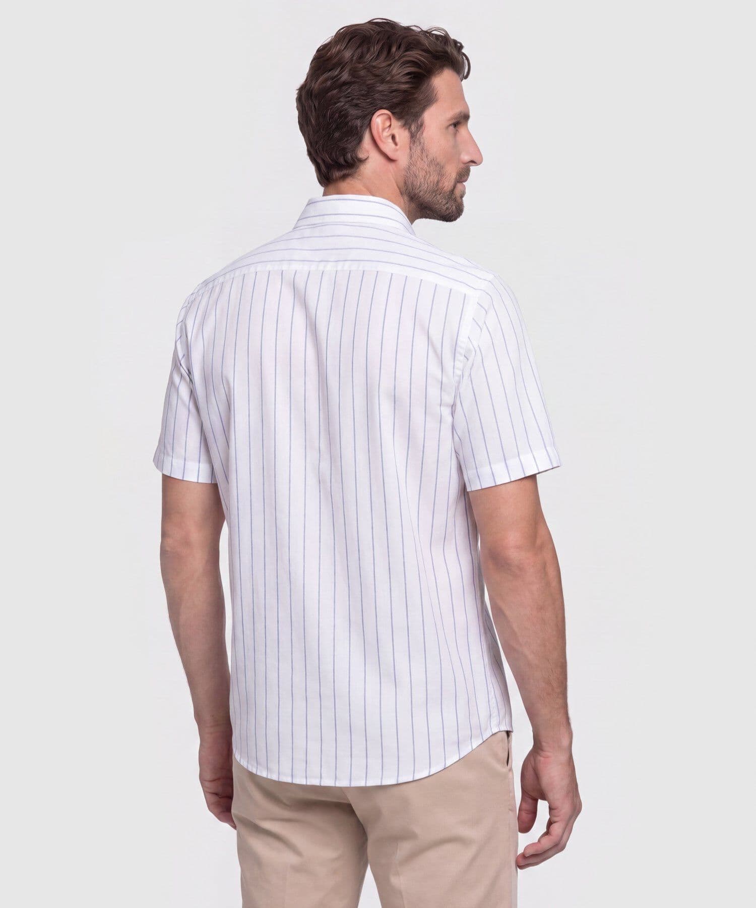 Camisa Dorada de Noche blanco para hombre, vista 4