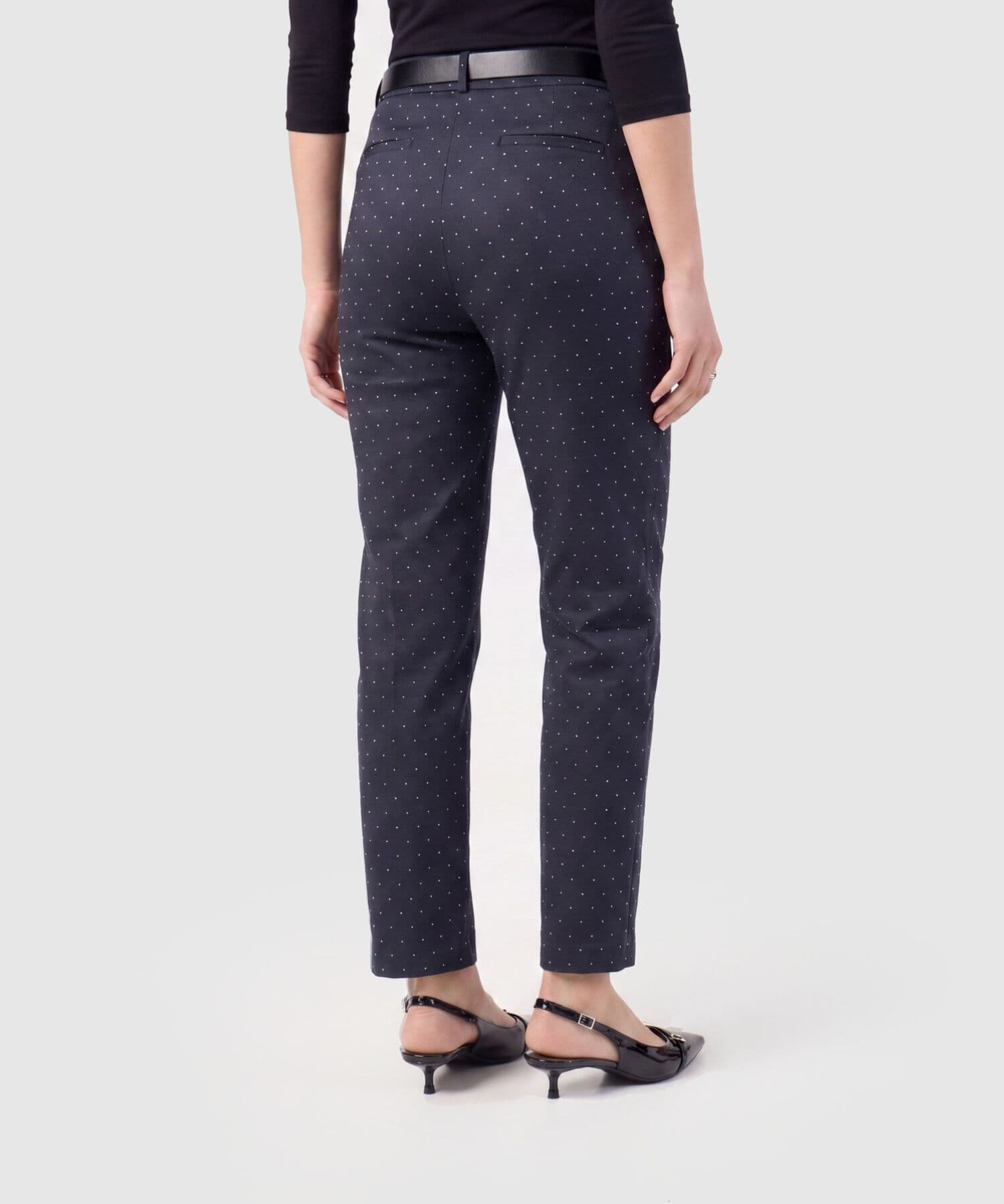 Pantalón Río Sastre negro para mujer, vista 4