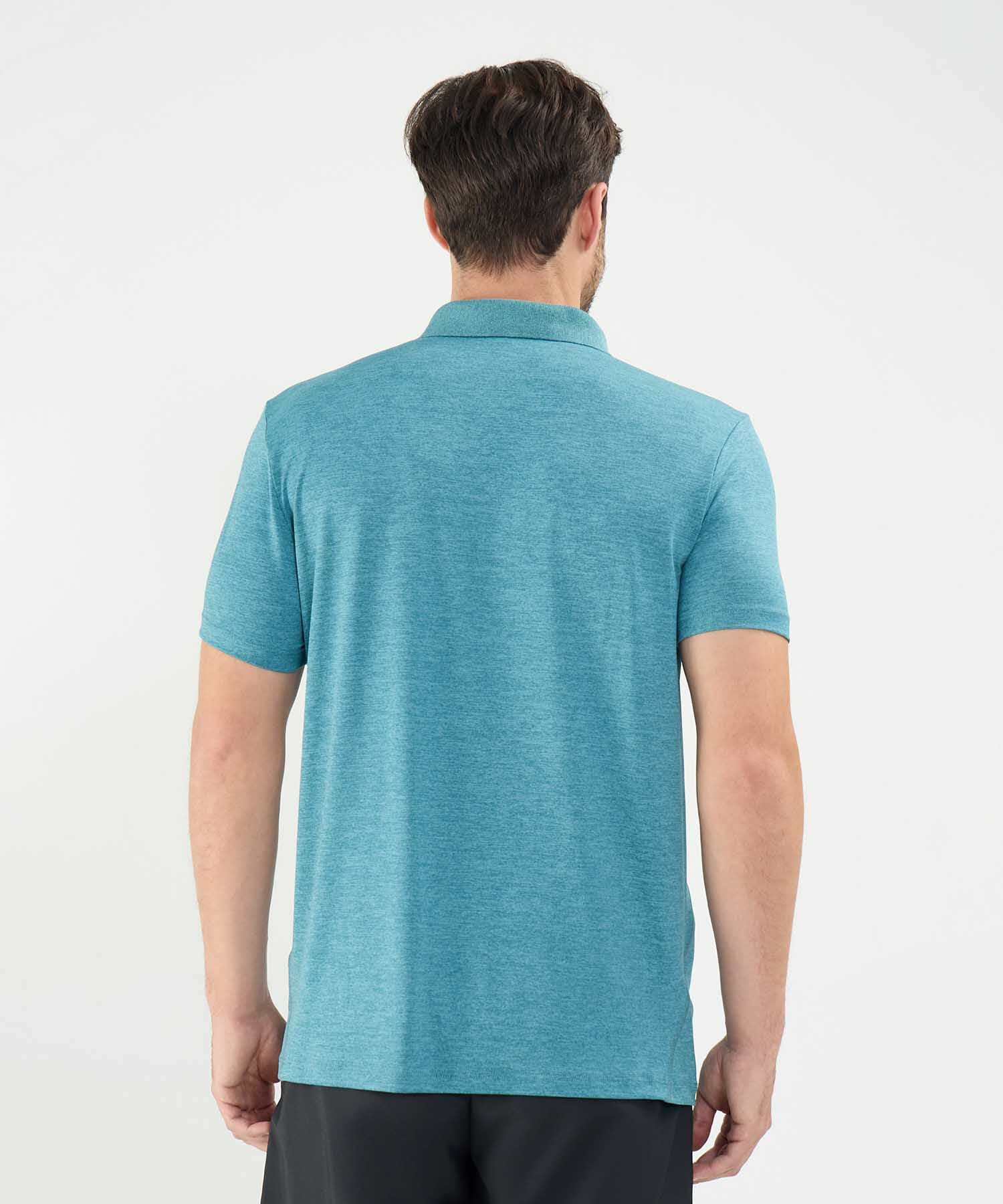 Polo Cedro Fluido verde oliva para hombre, vista 4