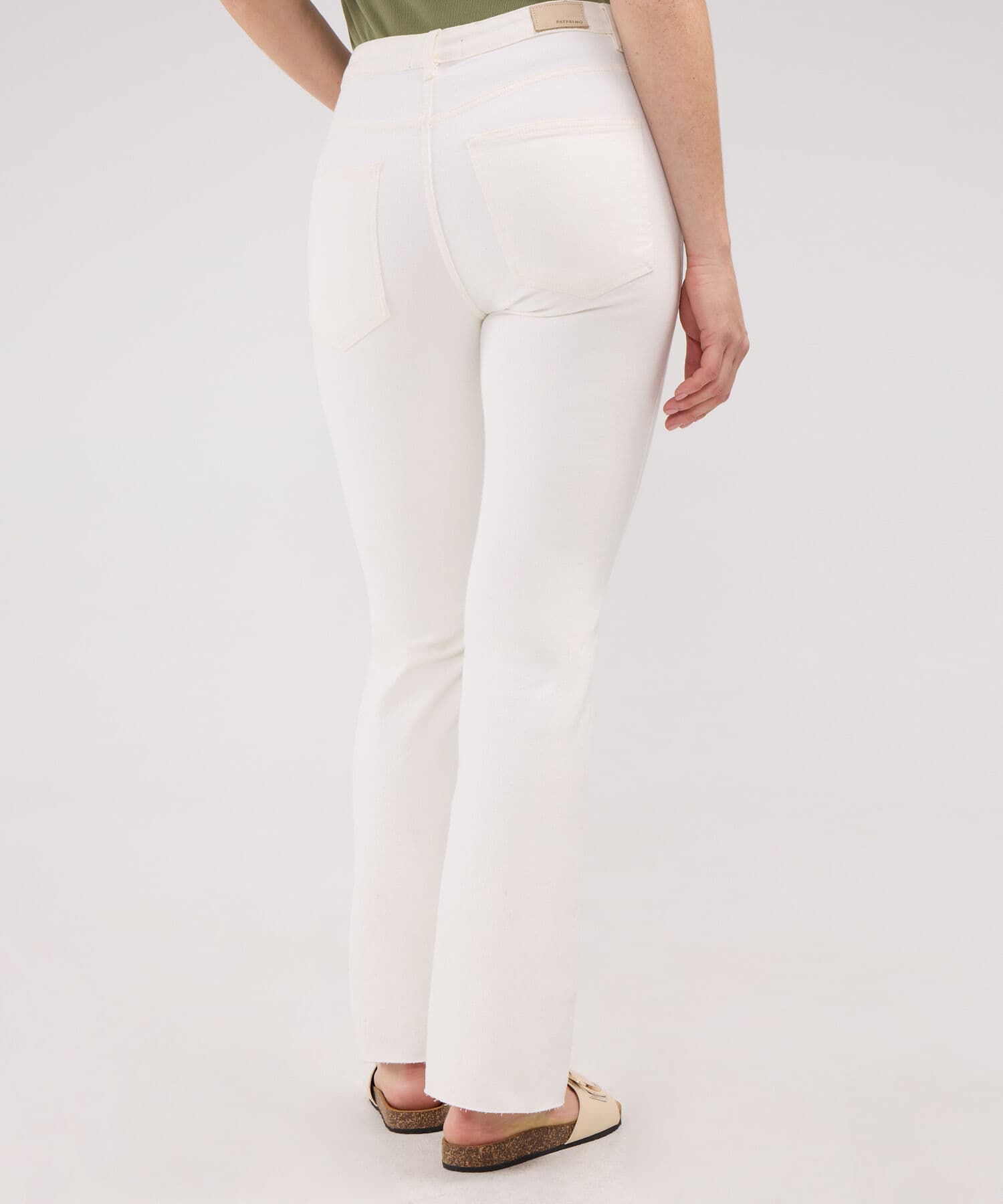 Botines Encanto Edición Lino blanco para mujer, vista 4
