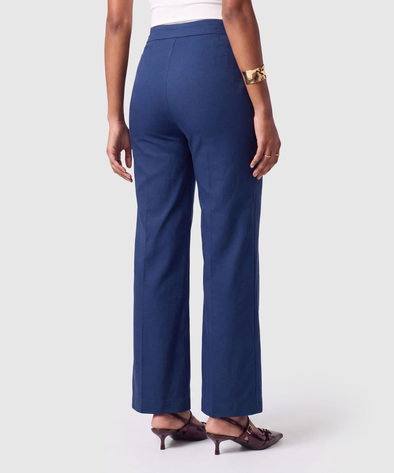 Pantalón Brisa Suave azul marino para mujer, vista 4