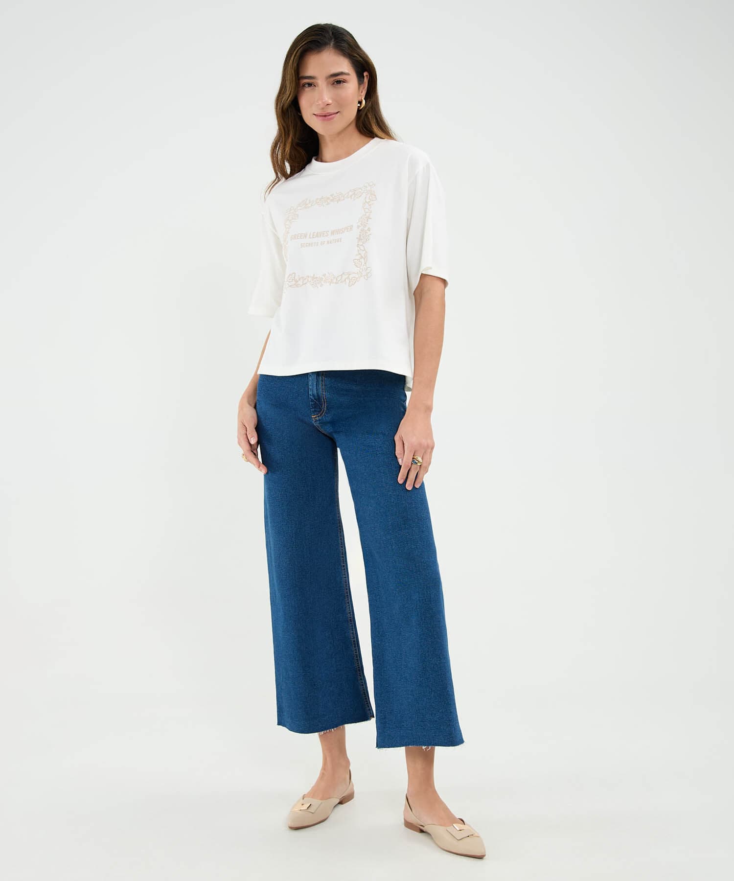 Jean Horizonte Edición Lino azul marino para mujer, vista 2