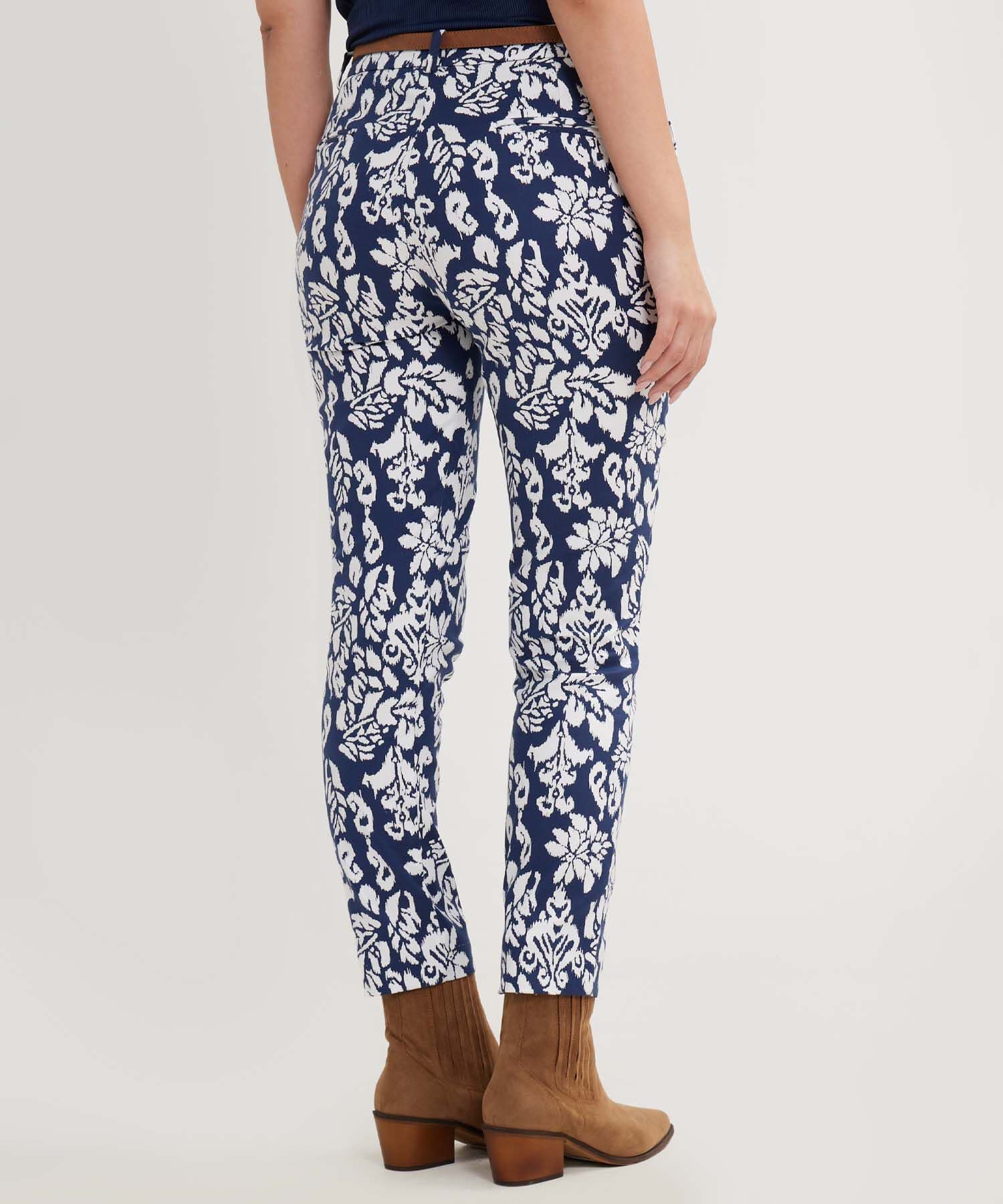 Pantalón Cobalto Sastre azul marino para mujer, vista 4