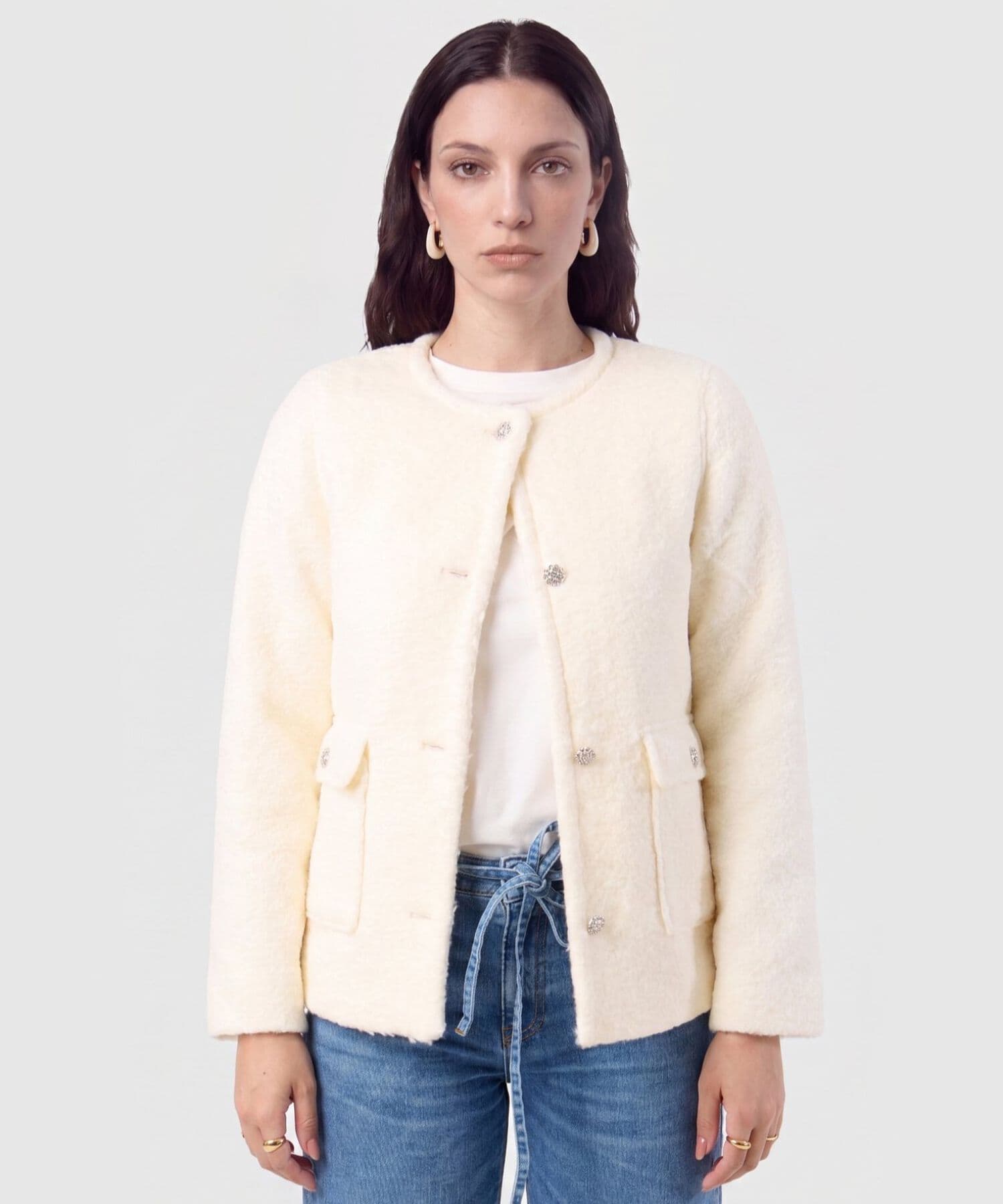 Chaqueta Calima Esencial naranja para mujer, vista principal
