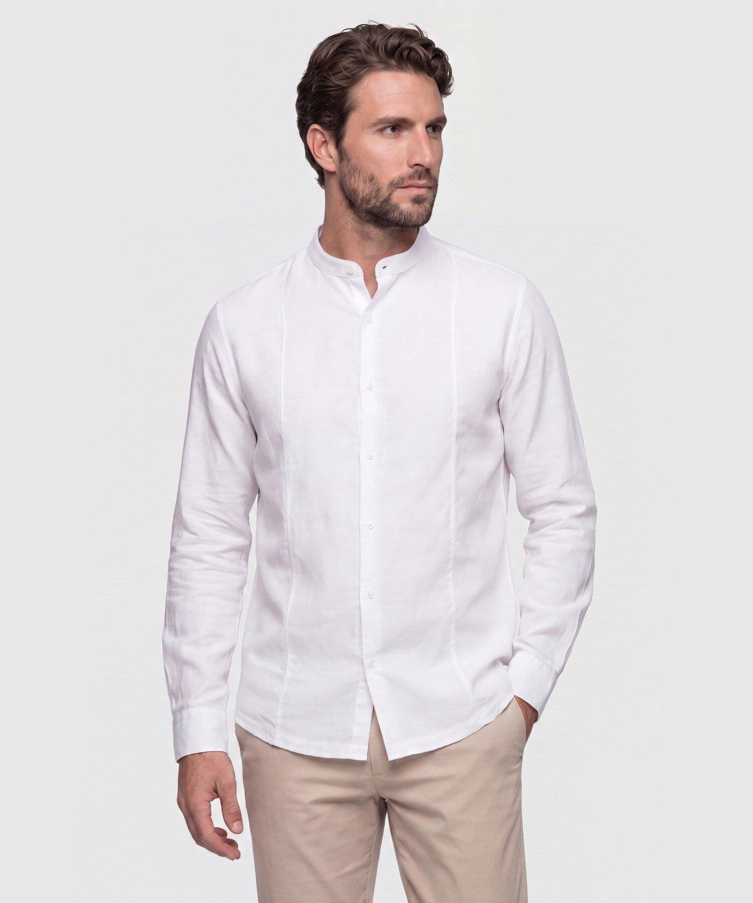 Camisa Candelaria de Viaje blanco para hombre, vista principal