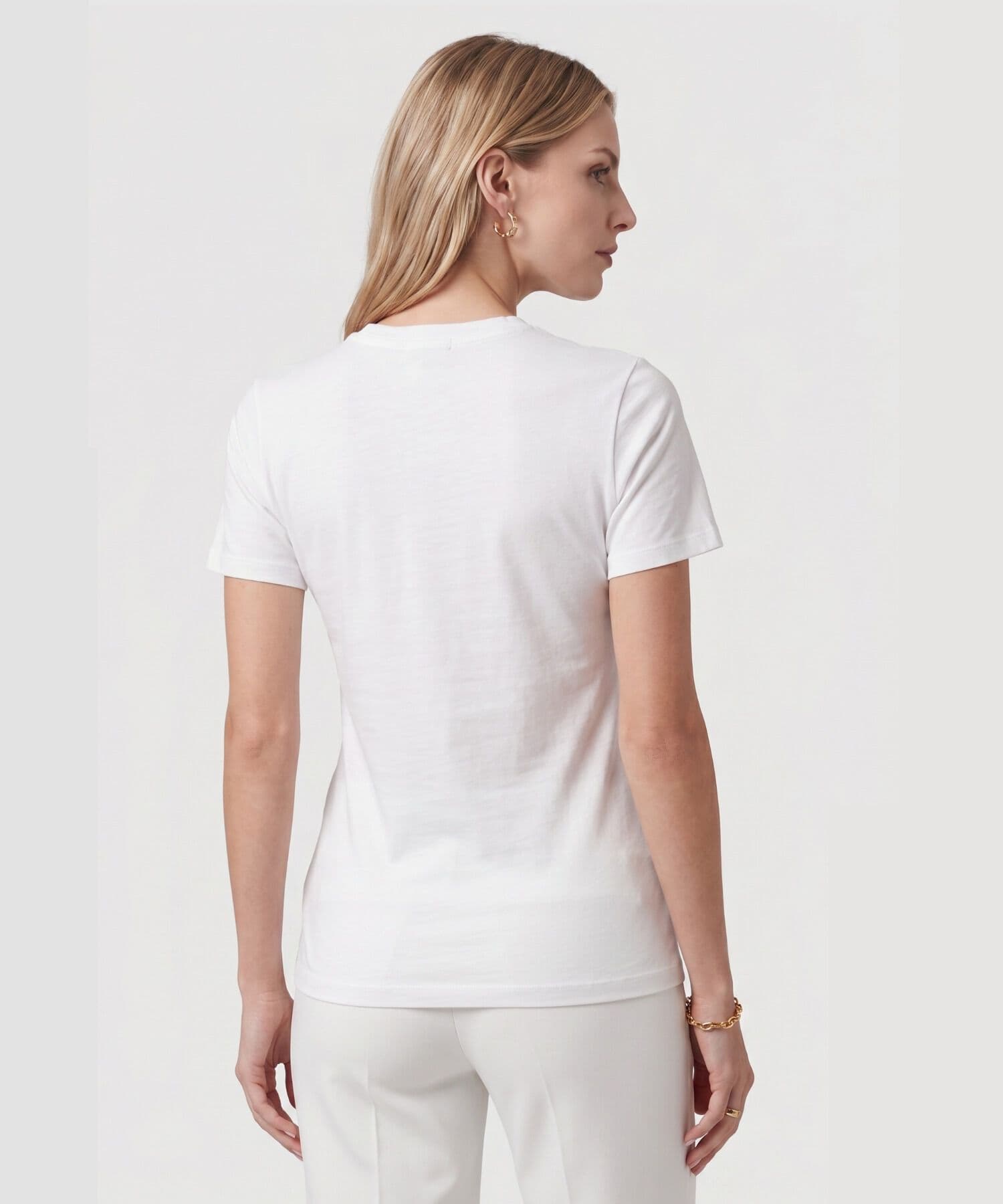 Camiseta Sierra Suave blanco para mujer, vista 4