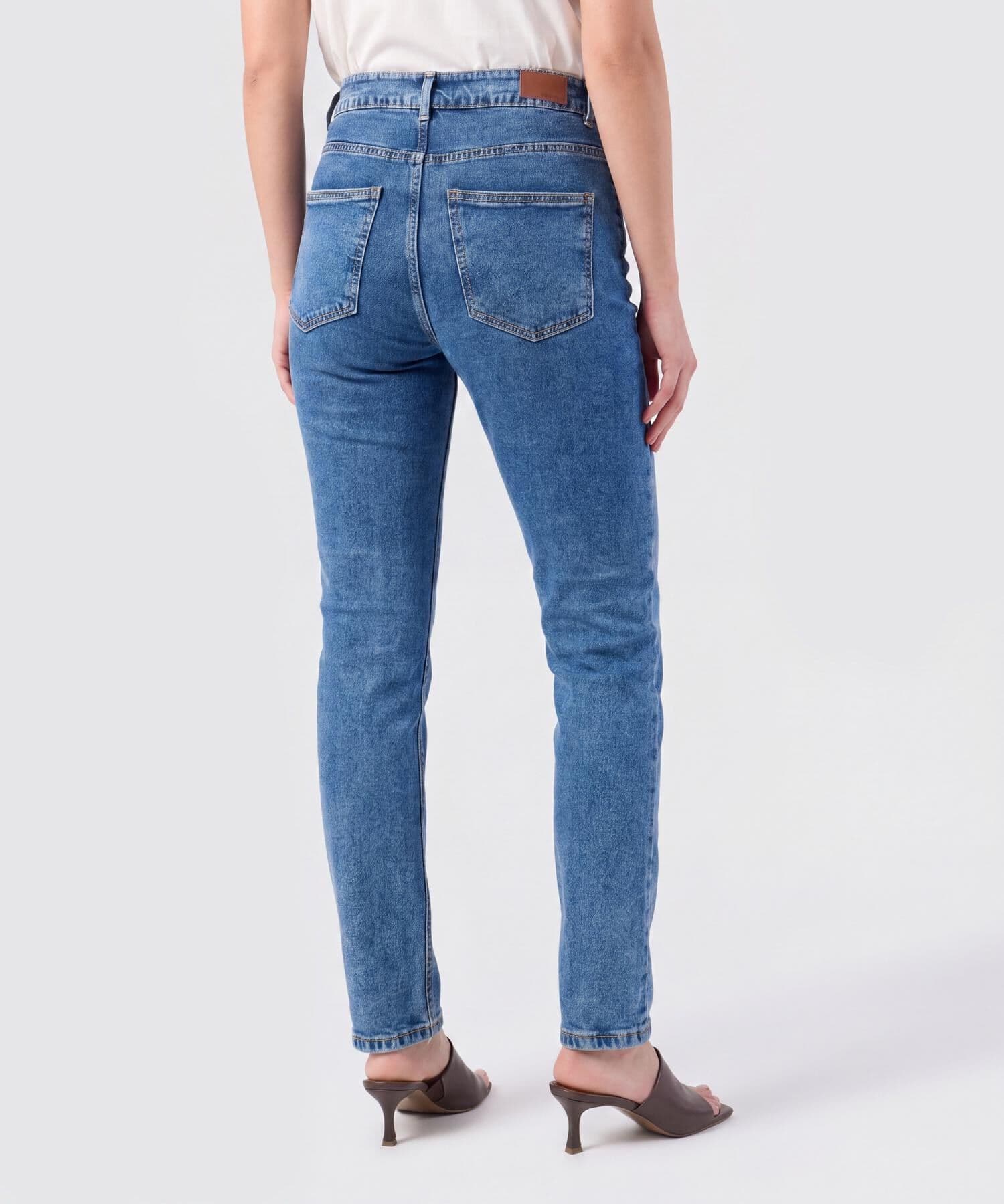 Jean Cedro Clásico azul marino para mujer, vista 4