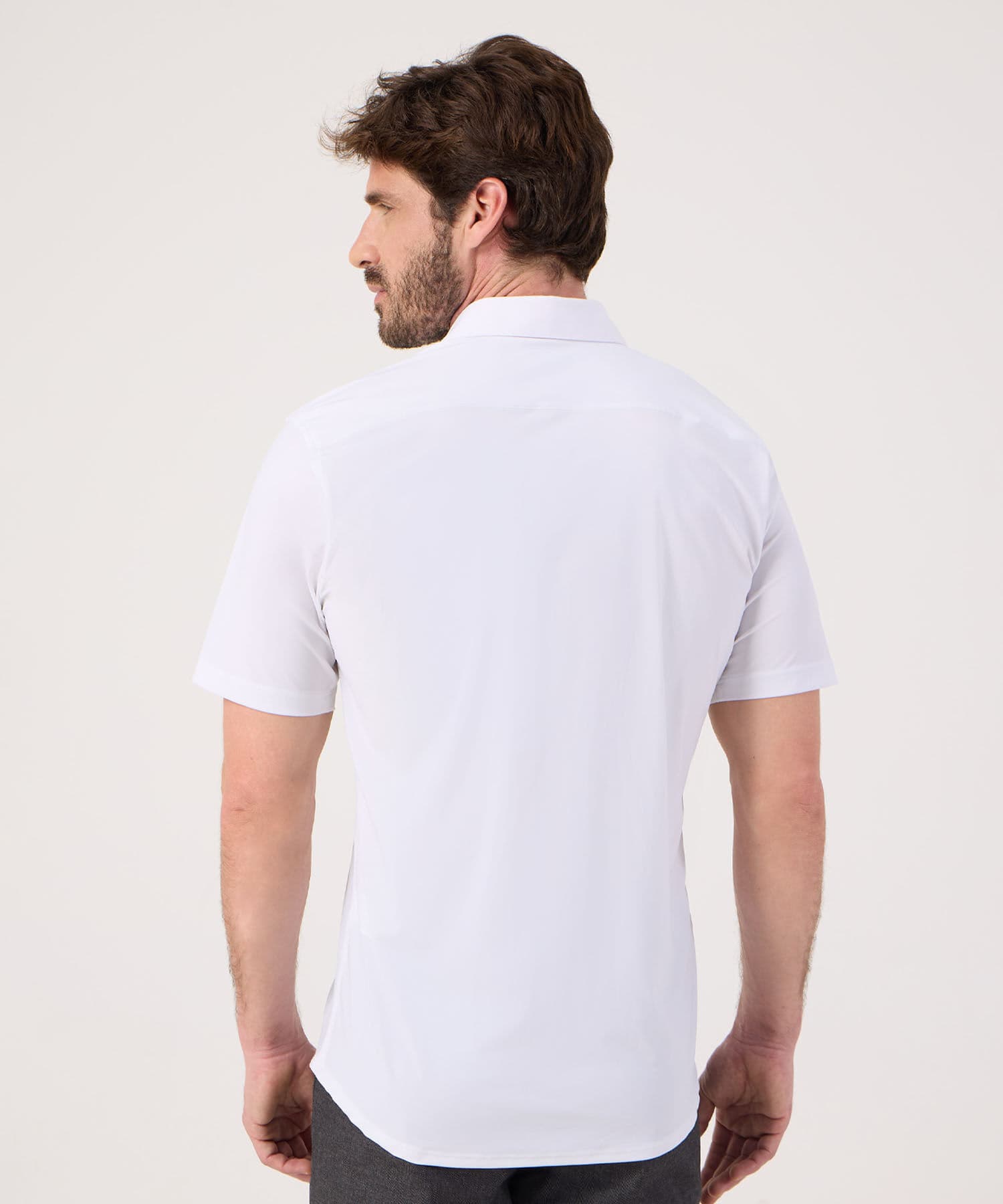 Camisa Marea Suave blanco para hombre, vista 4