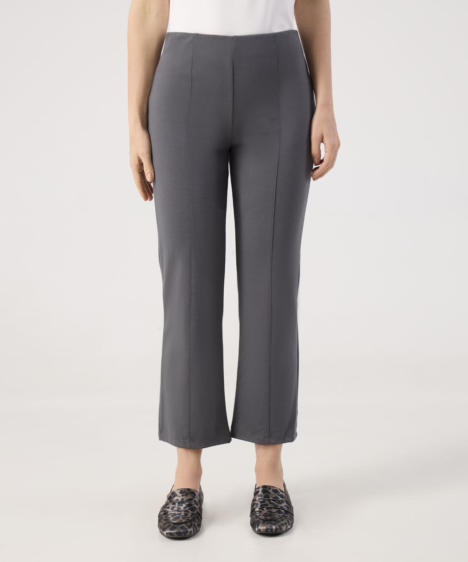 Camiseta Flora Ligero gris humo para mujer, vista principal