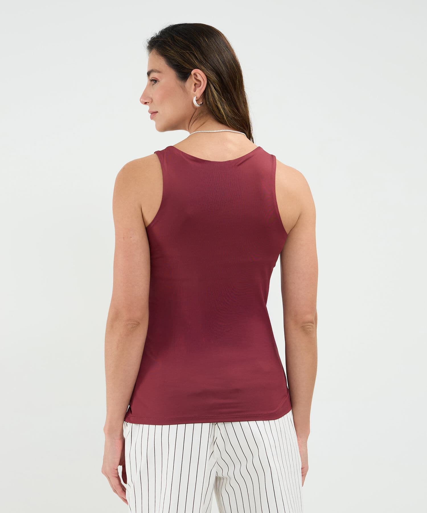 Camiseta Flora Relajado dorado para mujer, vista 4