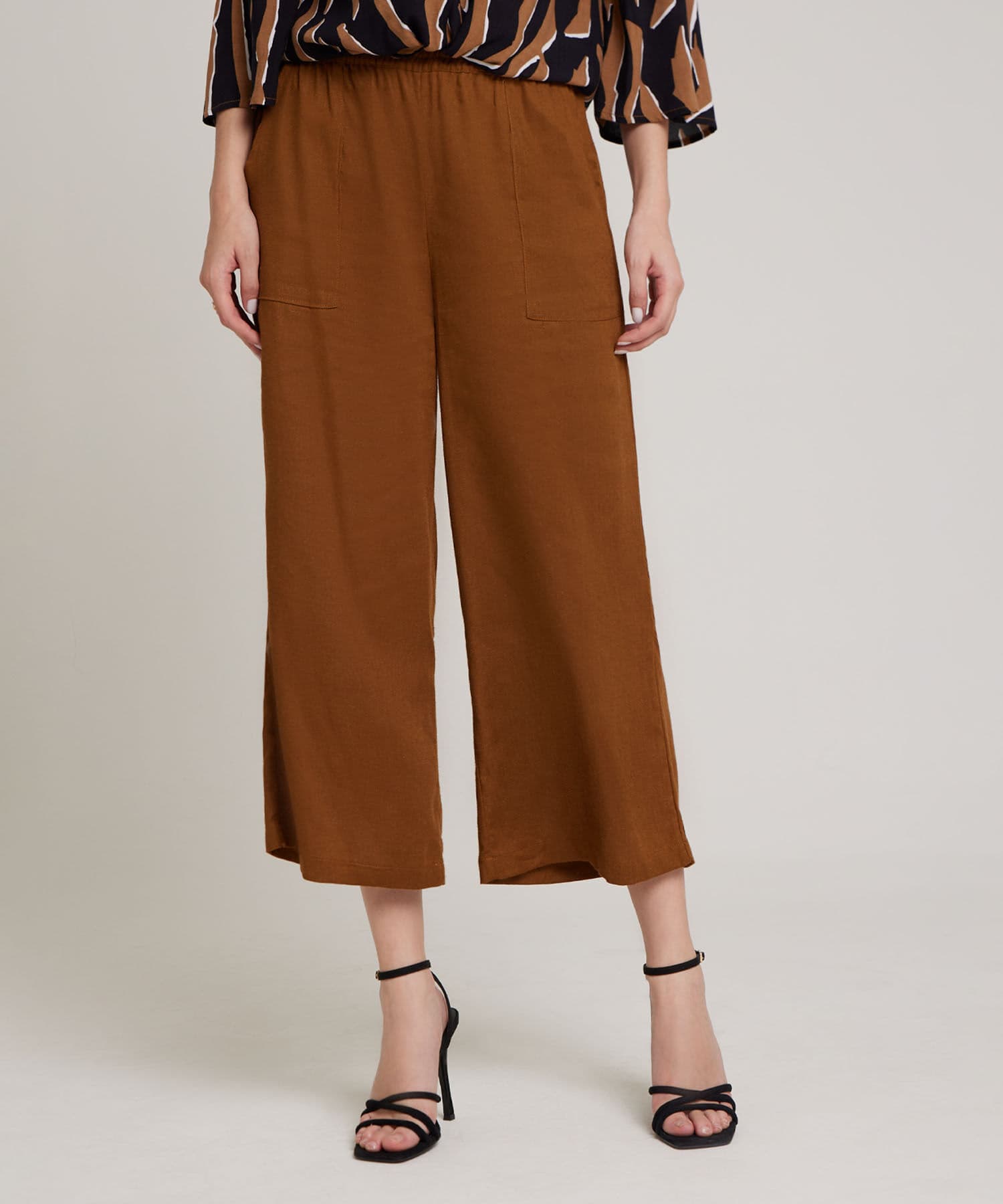Pantalón Renata de Día café para mujer, vista principal