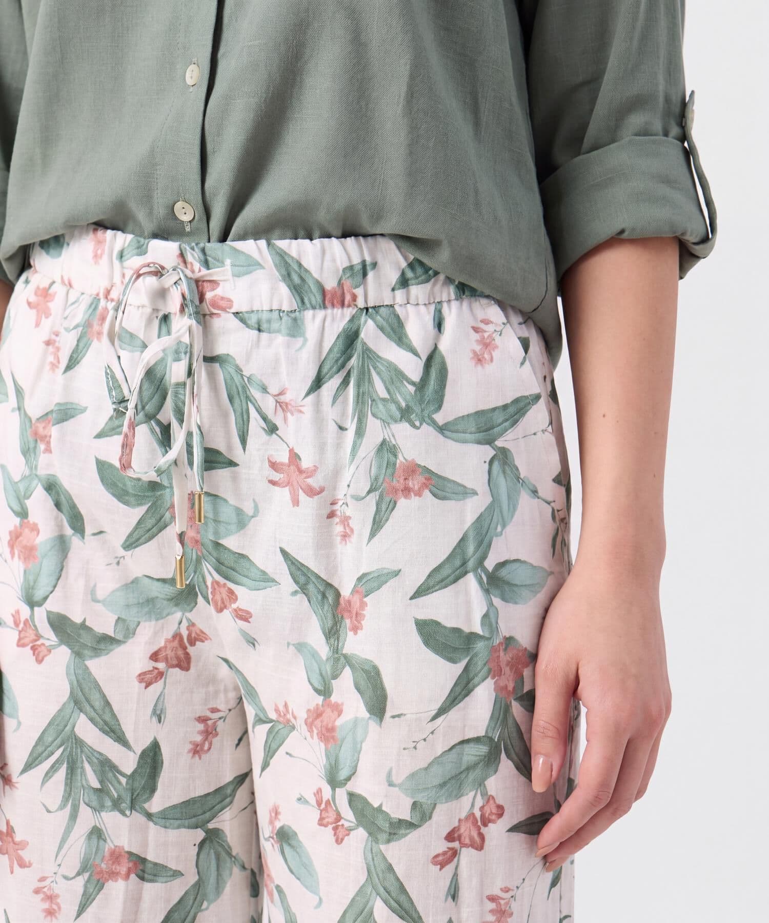 Pantalón Siena Ligero verde oliva para mujer, vista 3
