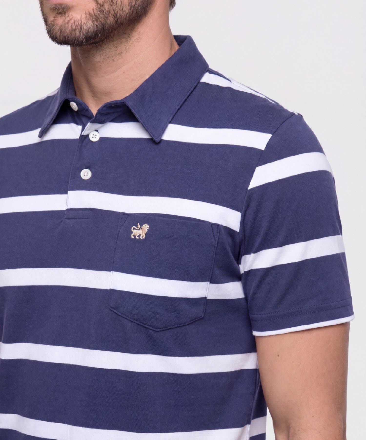 Polo Marea Edición Índigo azul marino para hombre, vista 3