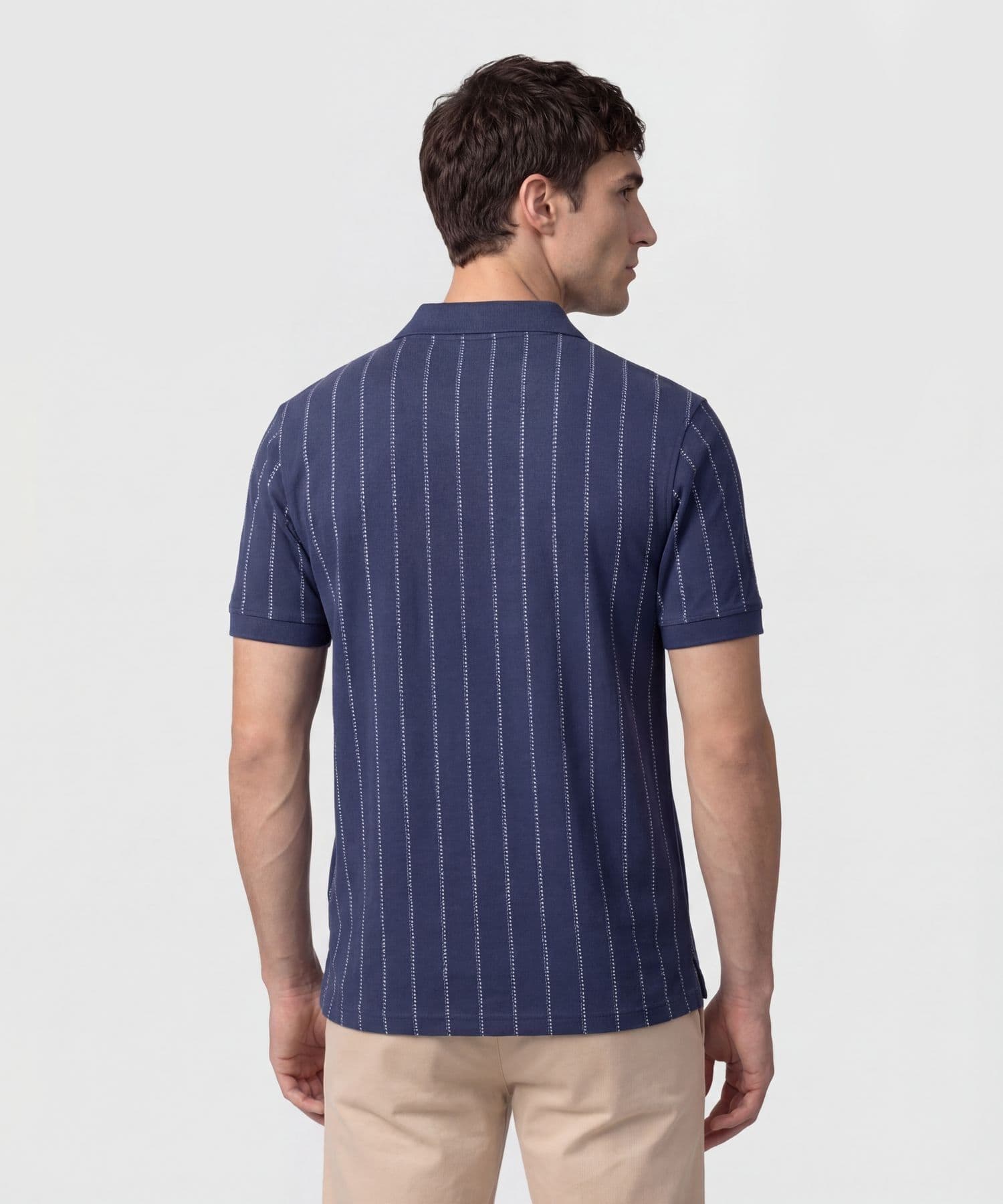 Polo Serena Contemporáneo azul marino para hombre, vista 3