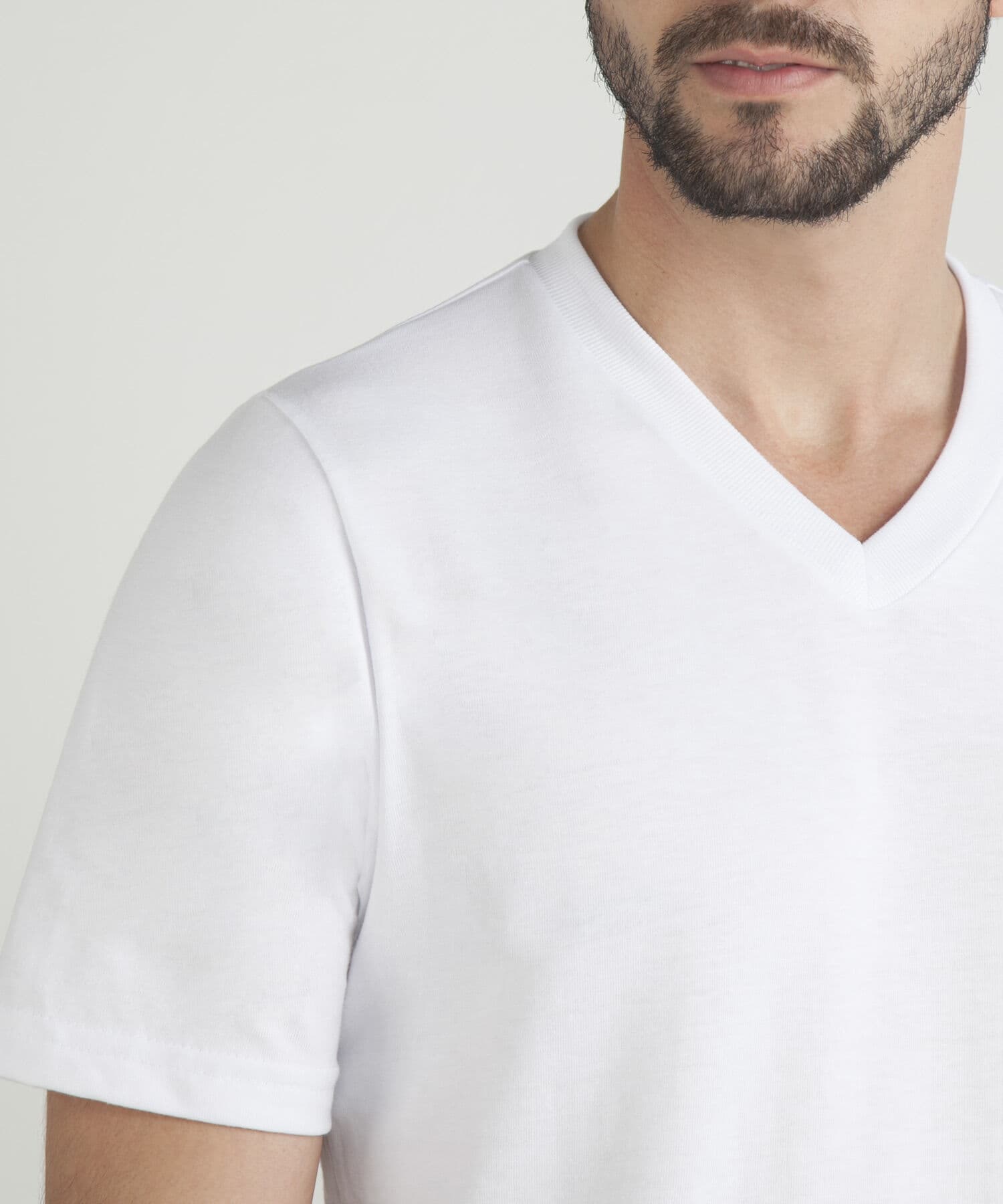 Camiseta Flora de Día gris humo para hombre, vista 3