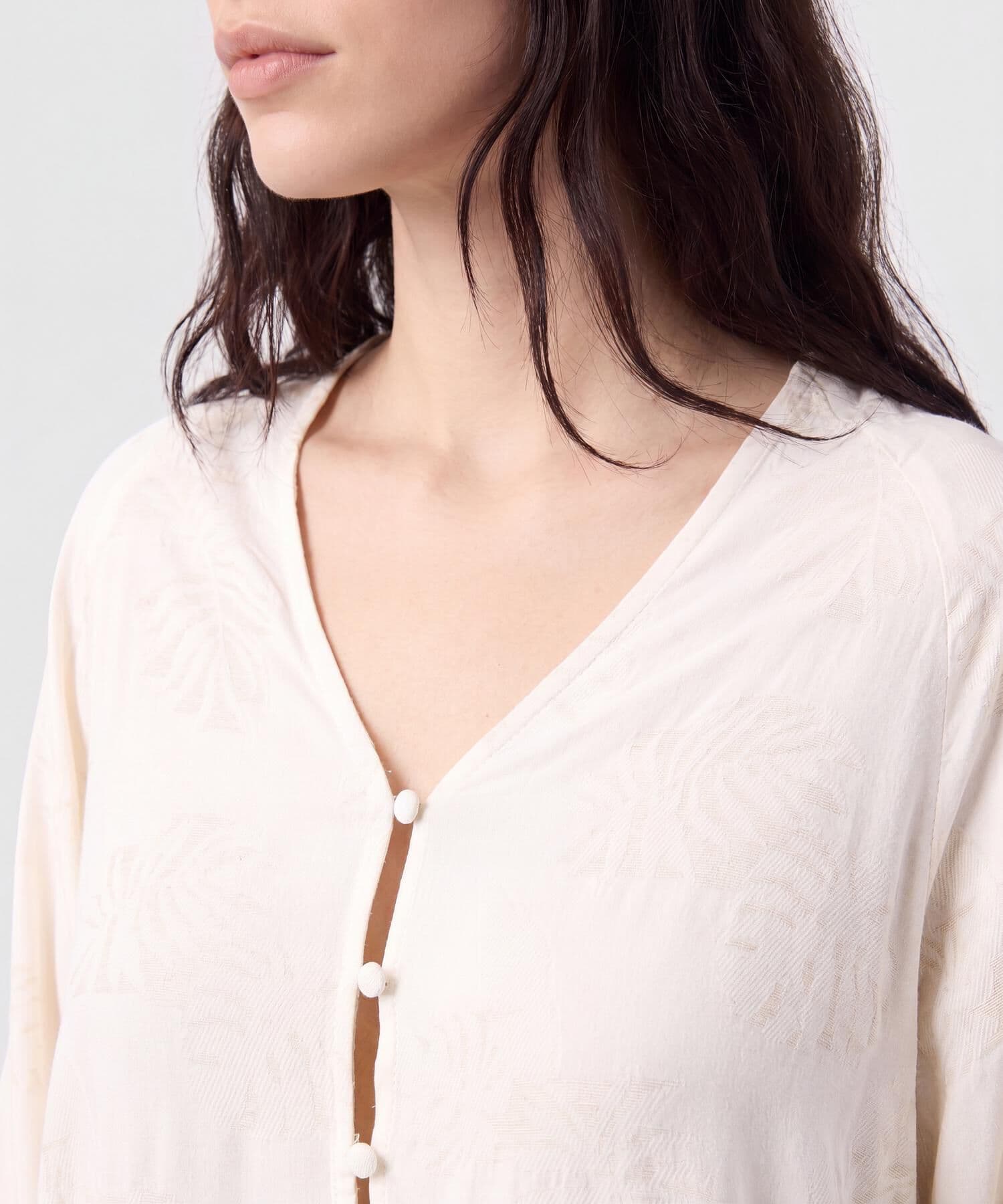 Blusa Isadora Suave arena para mujer, vista 3