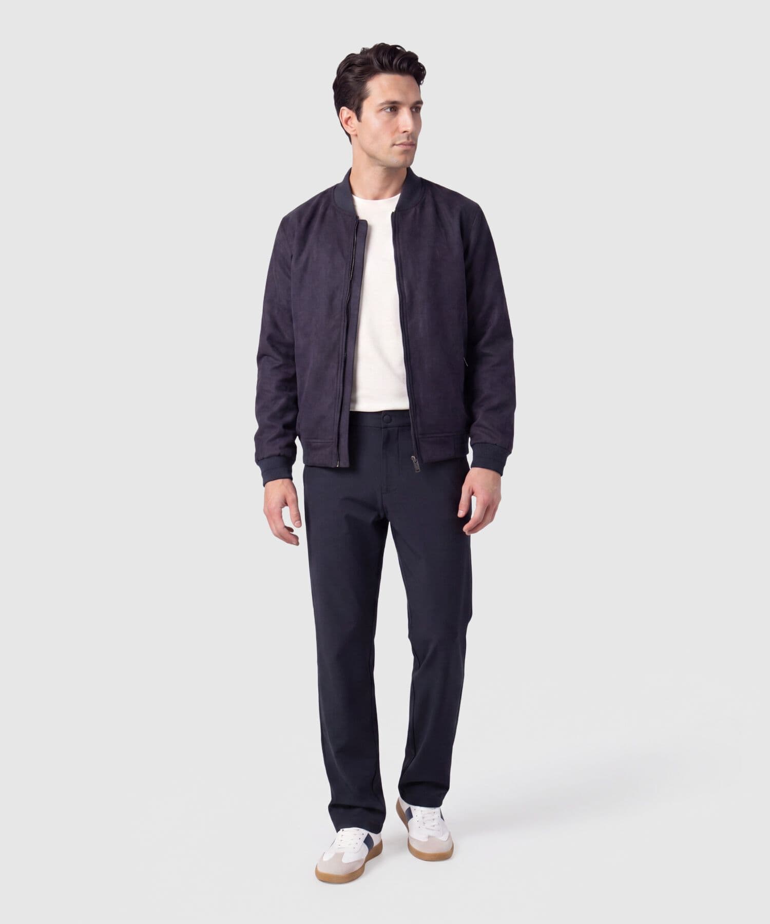Chaqueta Río Edición Lino azul marino para hombre, vista 2