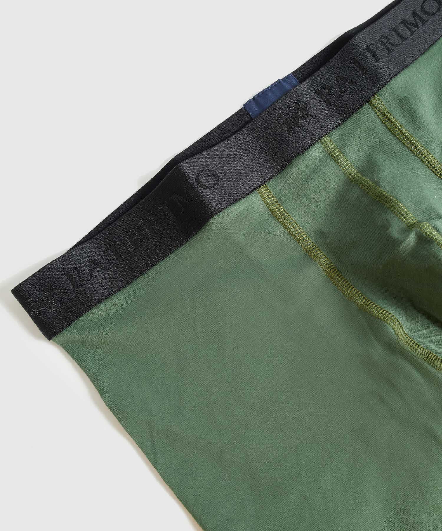 Ropa interior Encanto Fluido verde oliva para hombre, vista 2