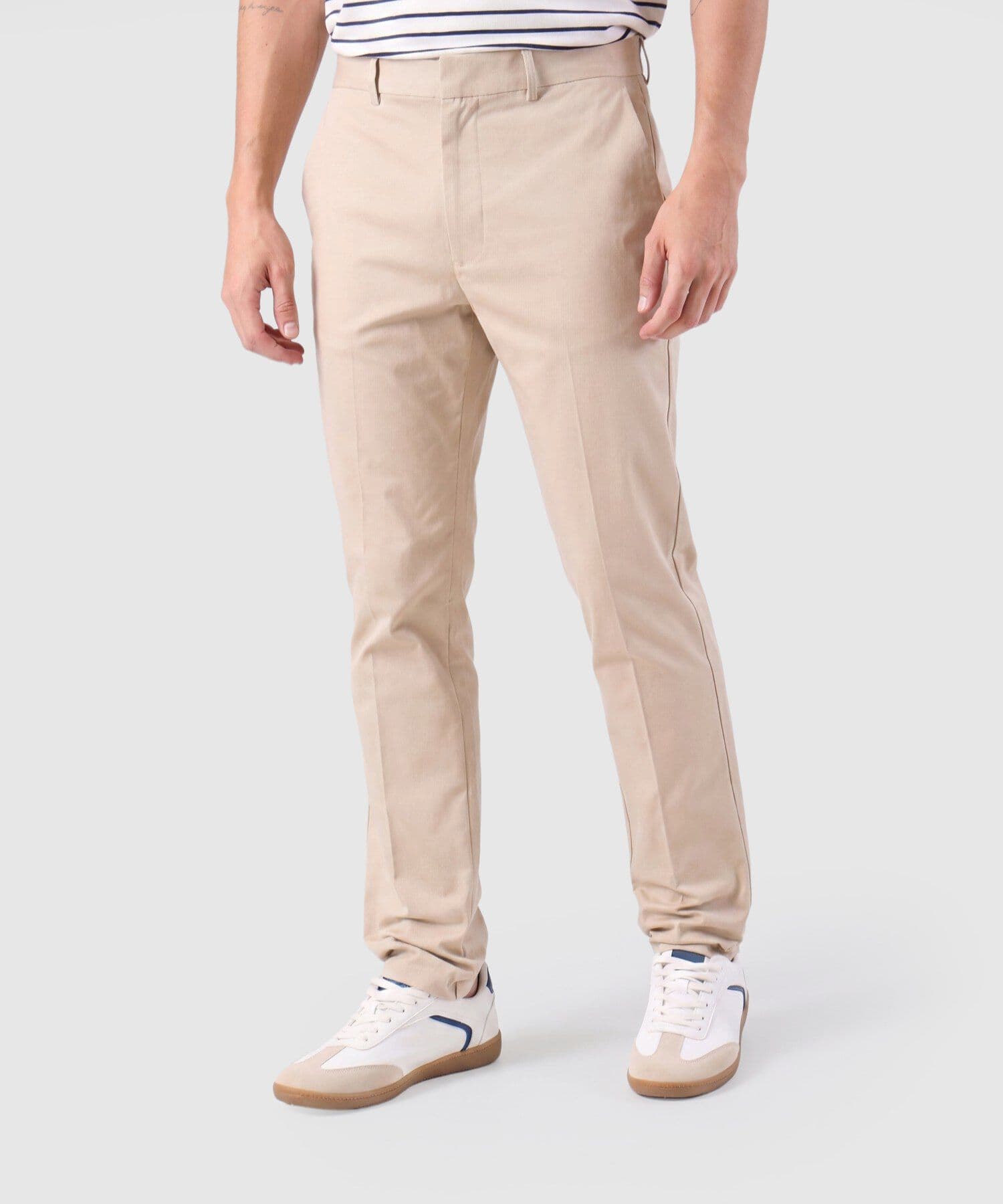Pantalón Aura Suave café para hombre, vista principal