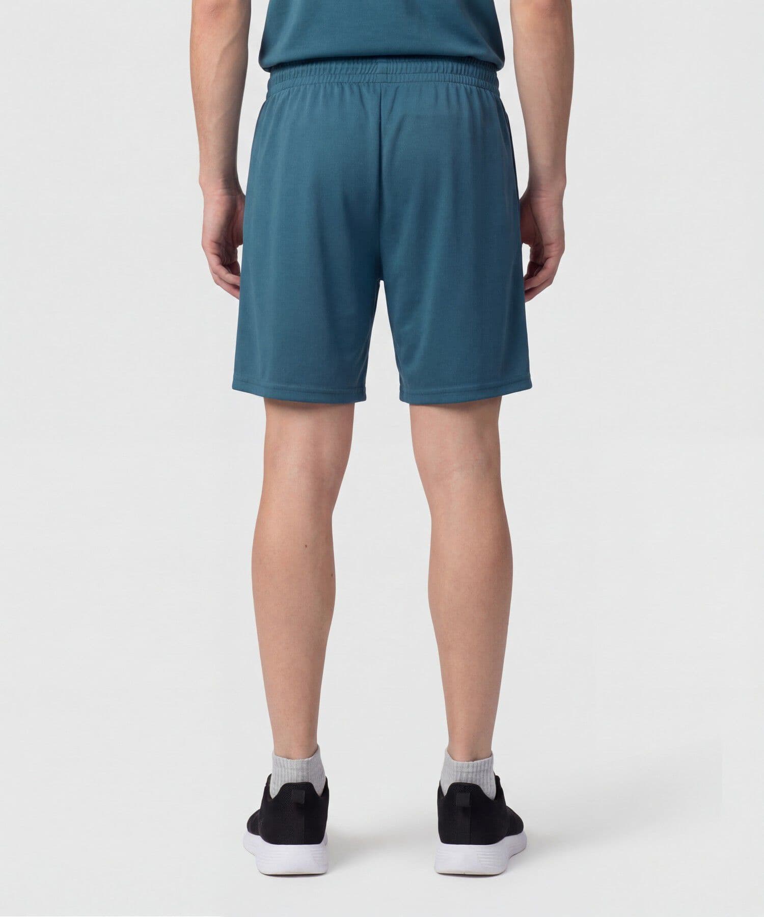Bermuda Sierra Minimalista verde oliva para hombre, vista 3