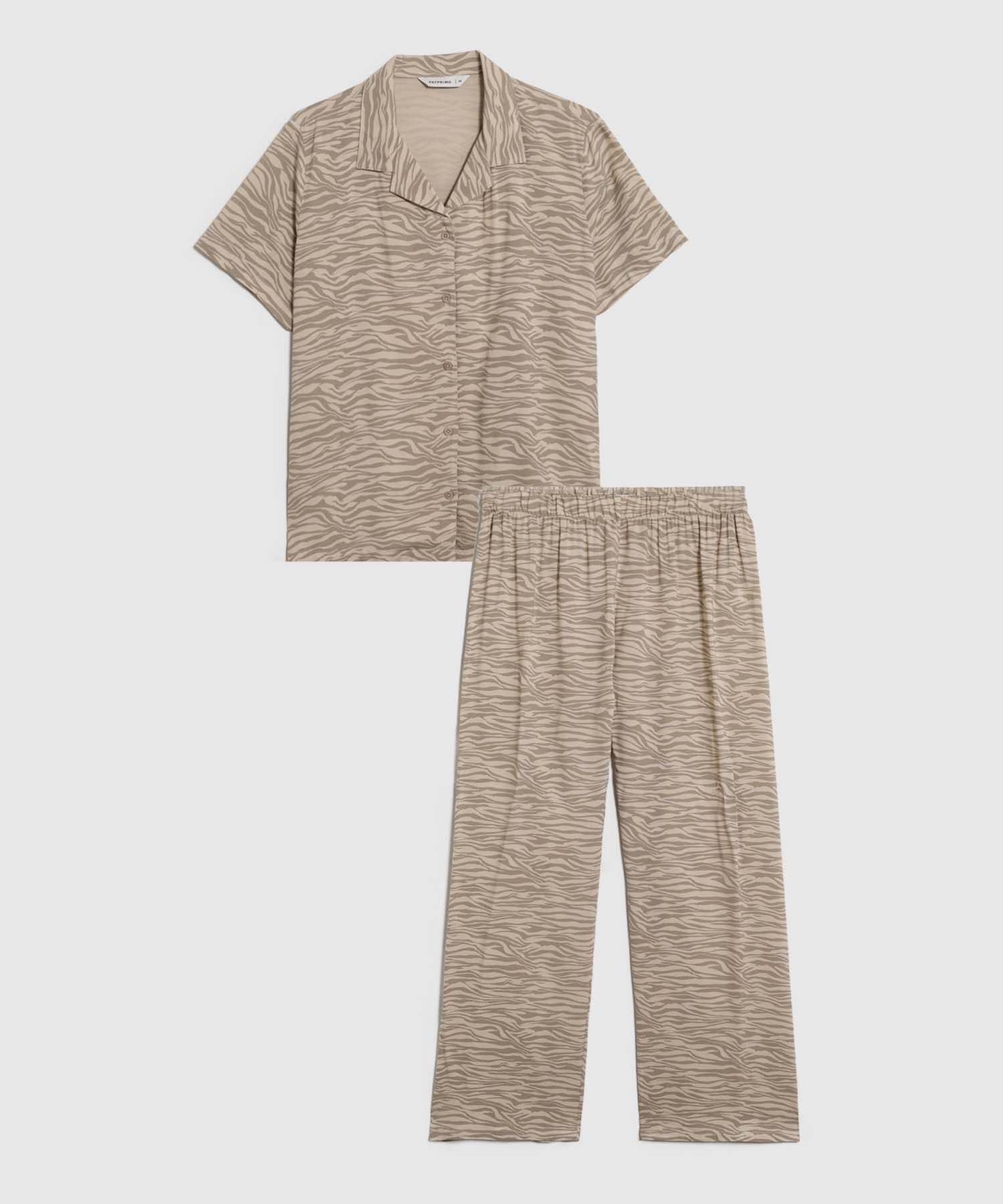 Pantalón Coral Relajado café para mujer, vista principal