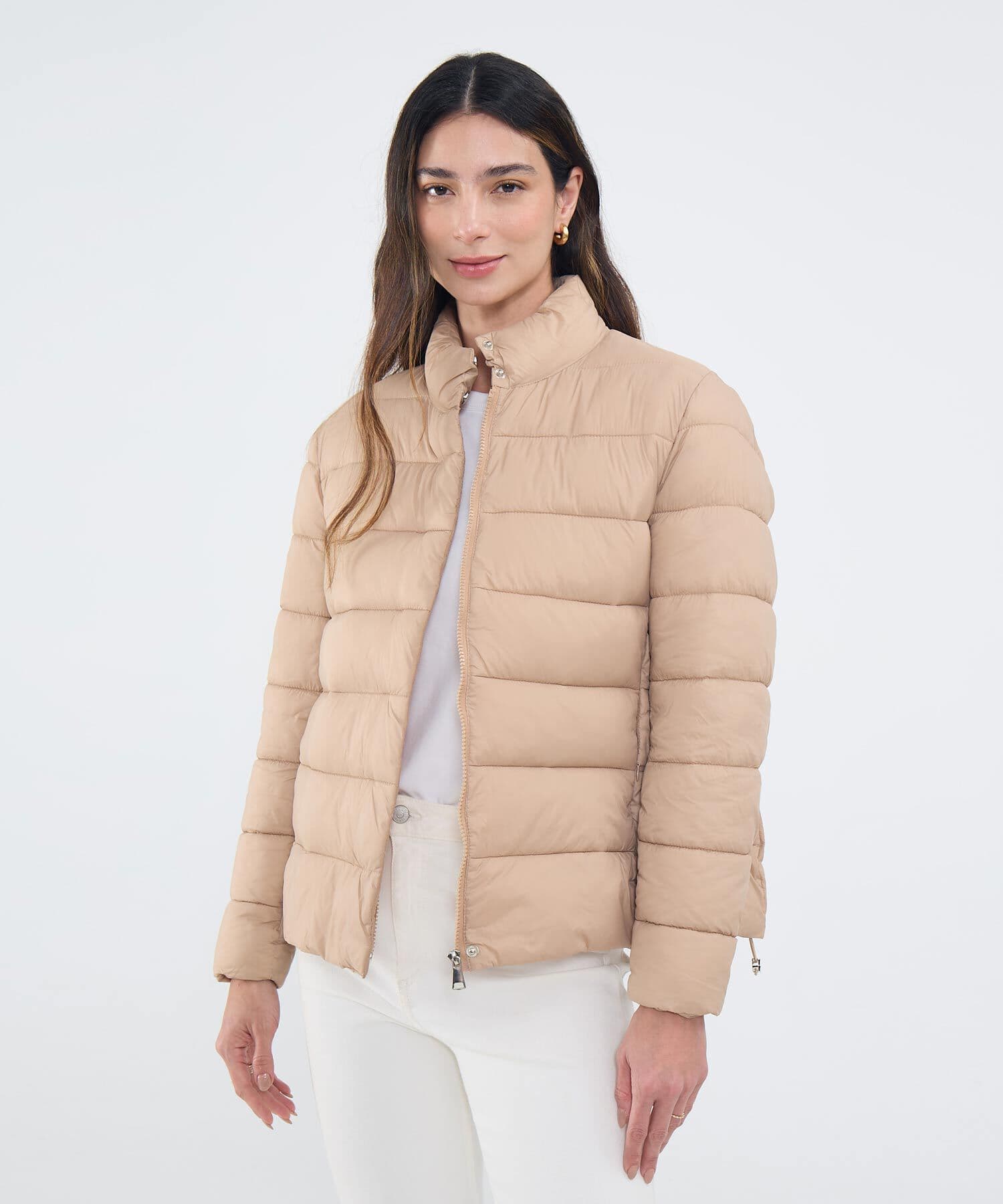 Chaqueta Brisa Contemporáneo café para mujer, vista principal
