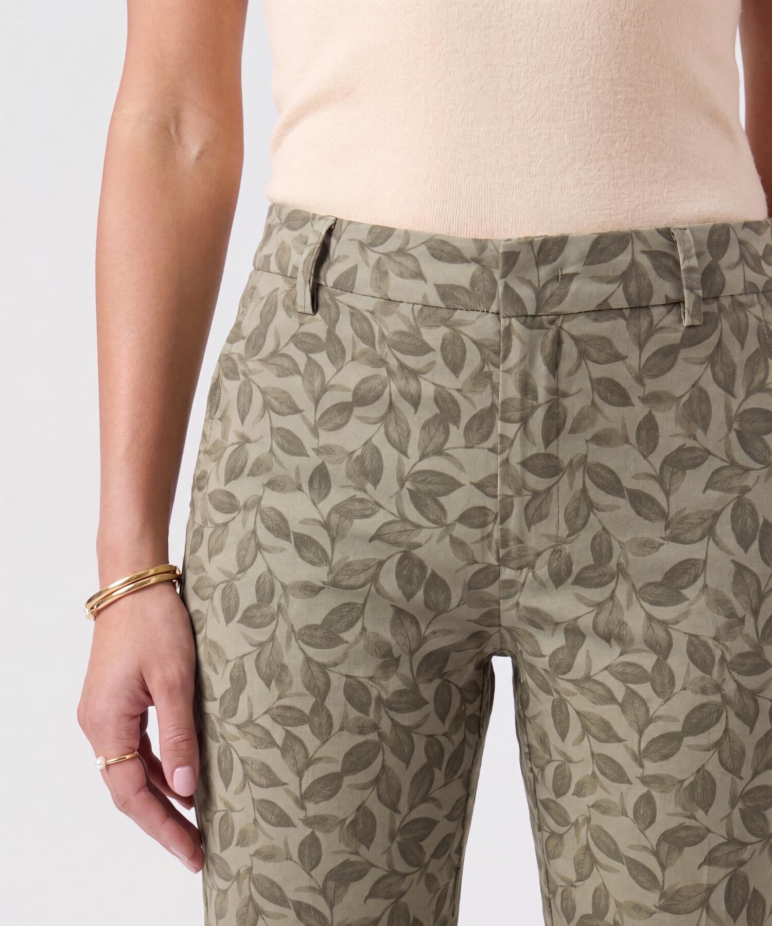Pantalón Río de Ciudad verde oliva para mujer, vista 3
