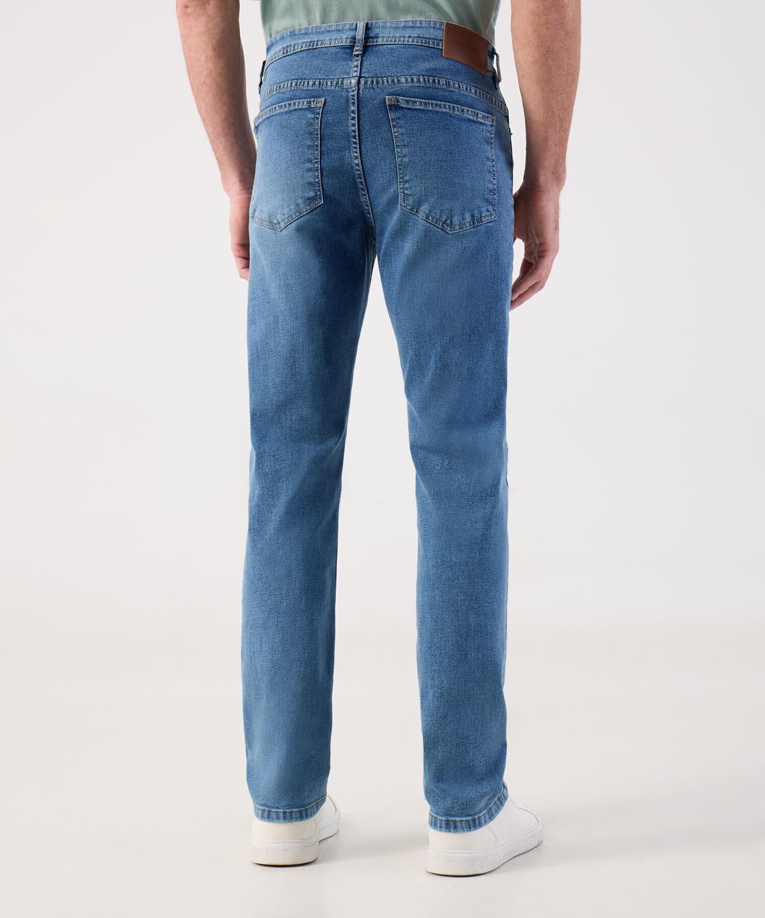 Jean Solana Texturizado azul marino para hombre, vista 4