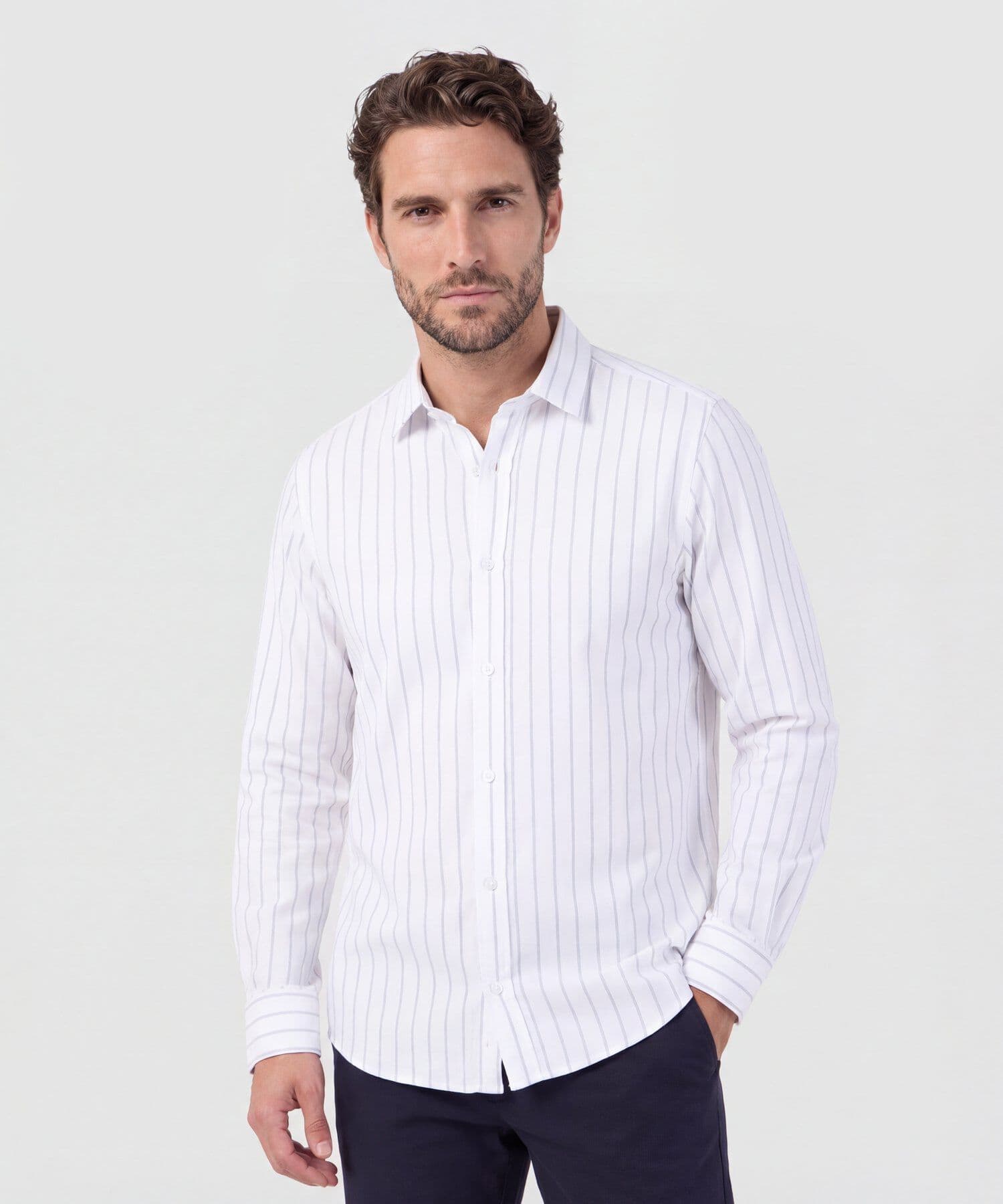 Camisa Cedro de Ciudad blanco para hombre, vista principal