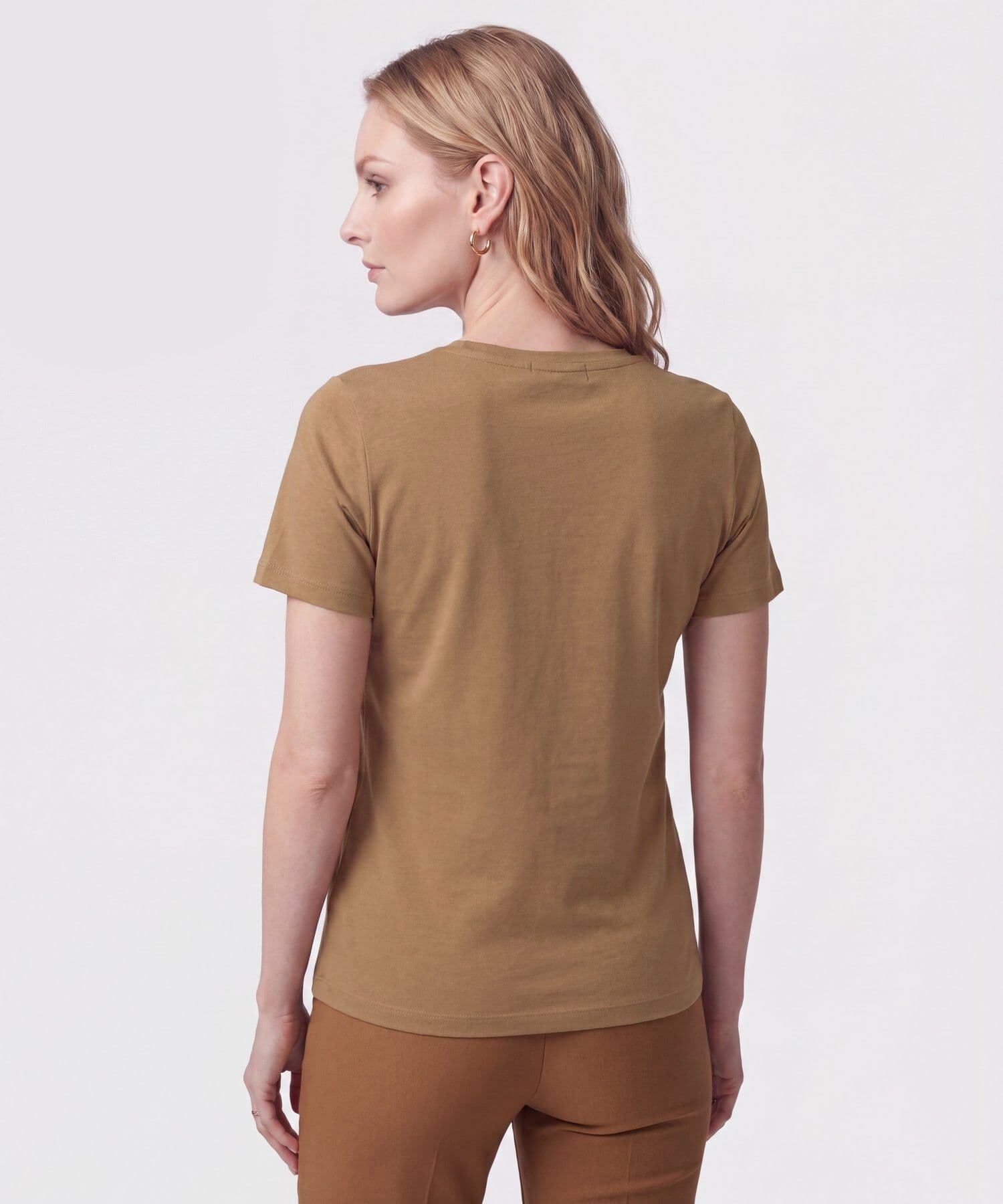 Camiseta Sierra Esencial dorado para mujer, vista 4