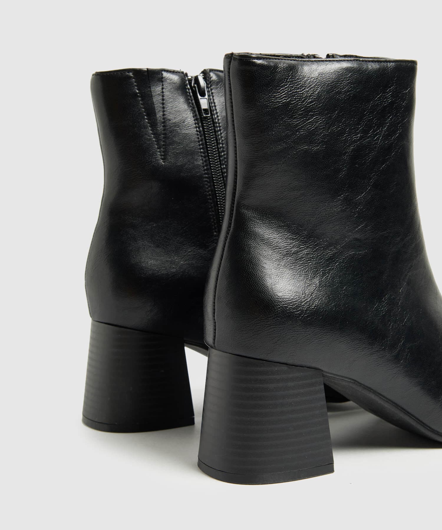 Tacón Candelaria Suave negro para mujer, vista 4