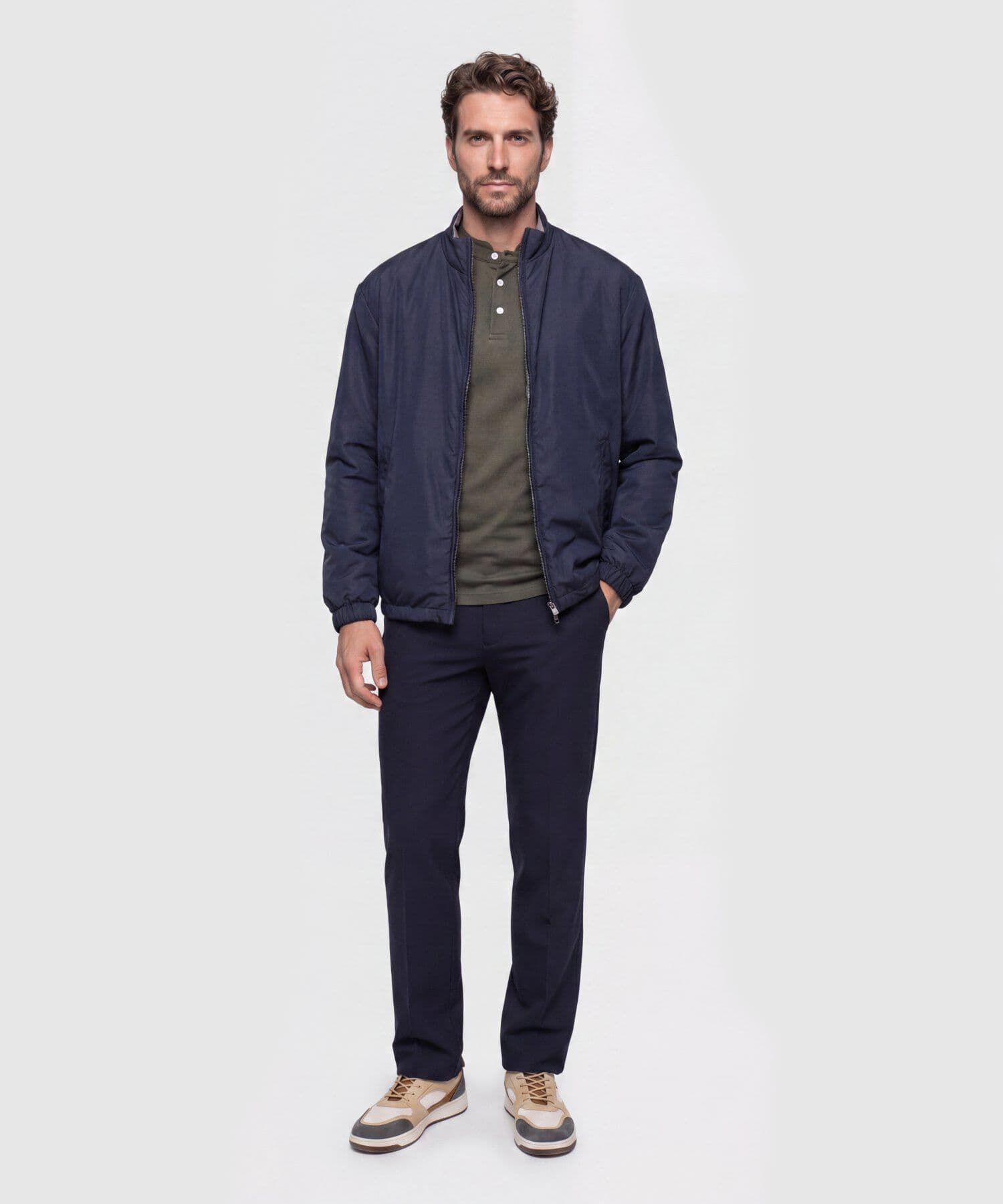 Polo Celeste Edición Índigo verde oliva para hombre, vista 2