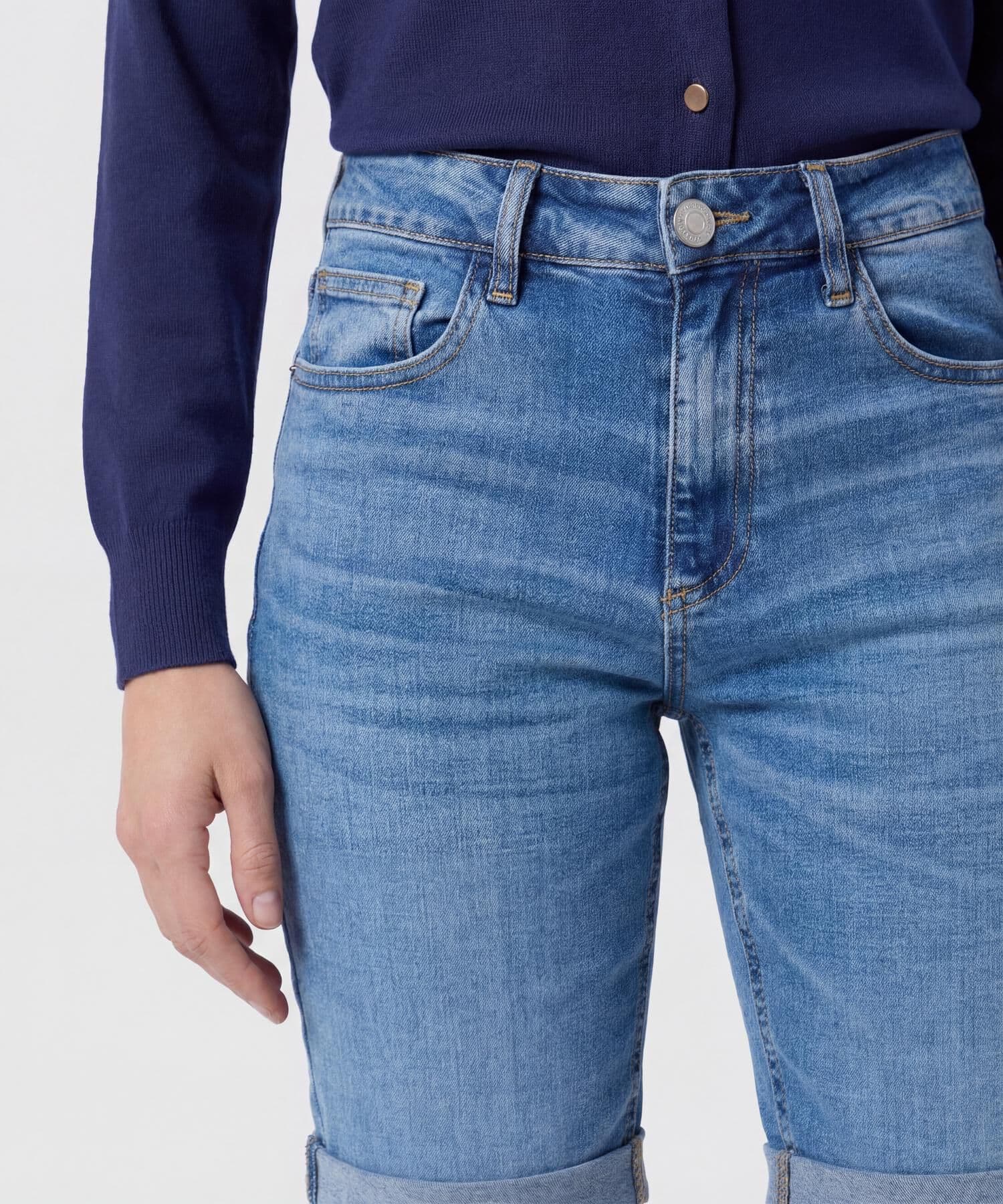 Bermuda Valentina de Viaje azul marino para mujer, vista 3