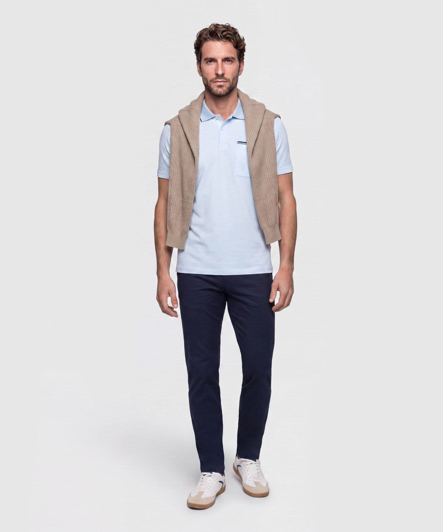 Polo Guayacán Edición Índigo azul marino para hombre, vista 2