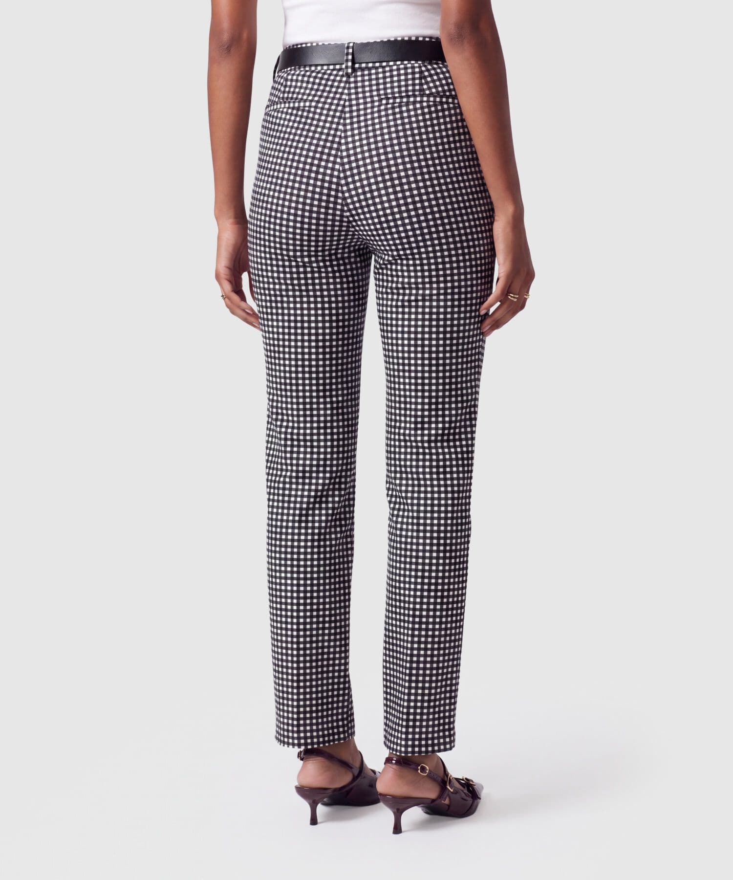Cinturón Salina Clásico negro para mujer, vista 4