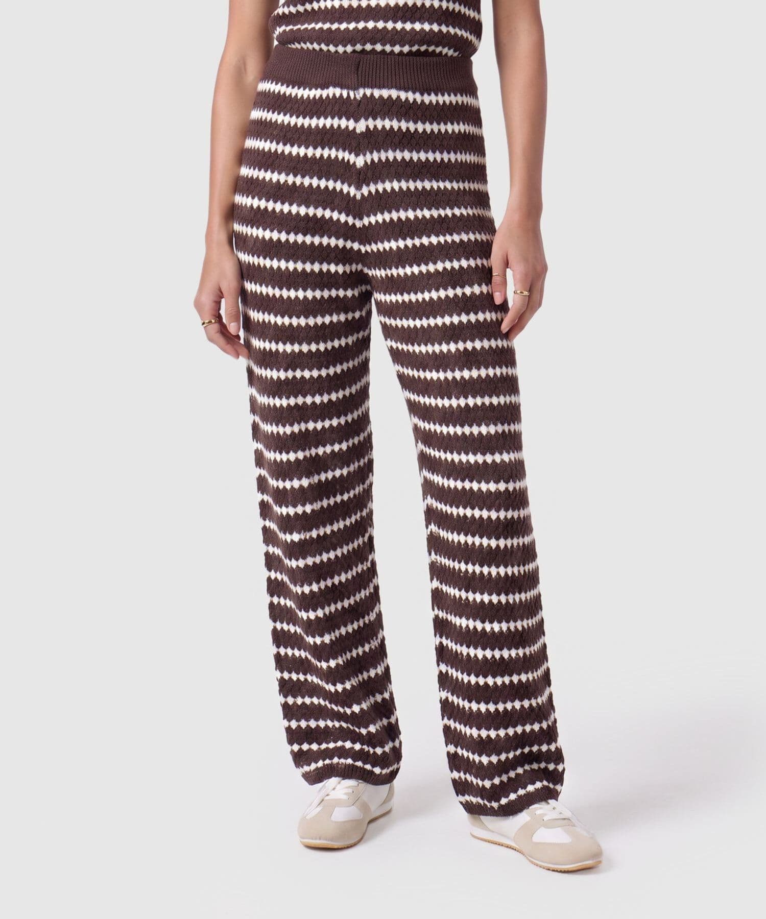 Pantalón Renata Edición Índigo café para mujer, vista principal