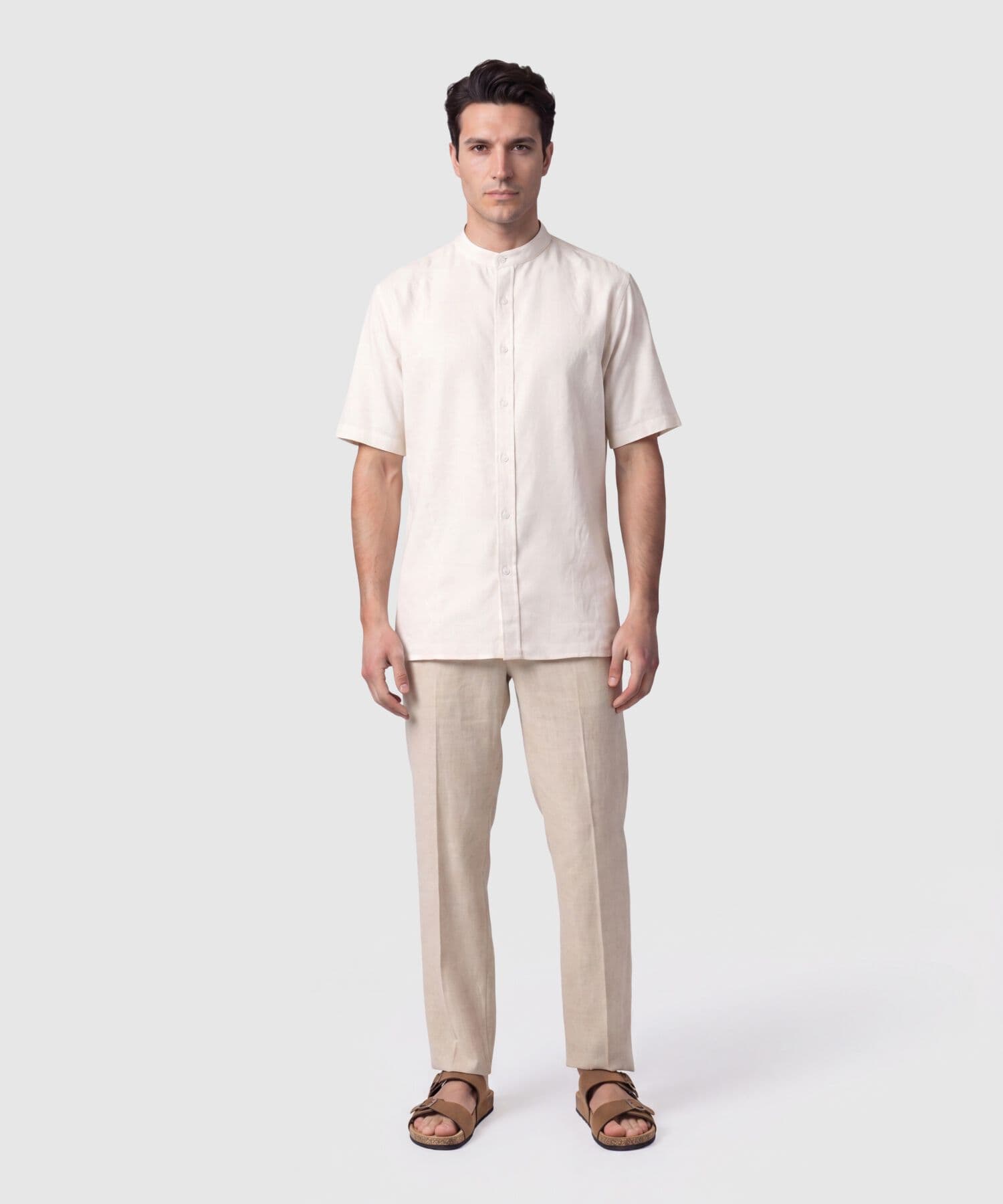 Camiseta Dalia de Viaje arena para hombre, vista 2