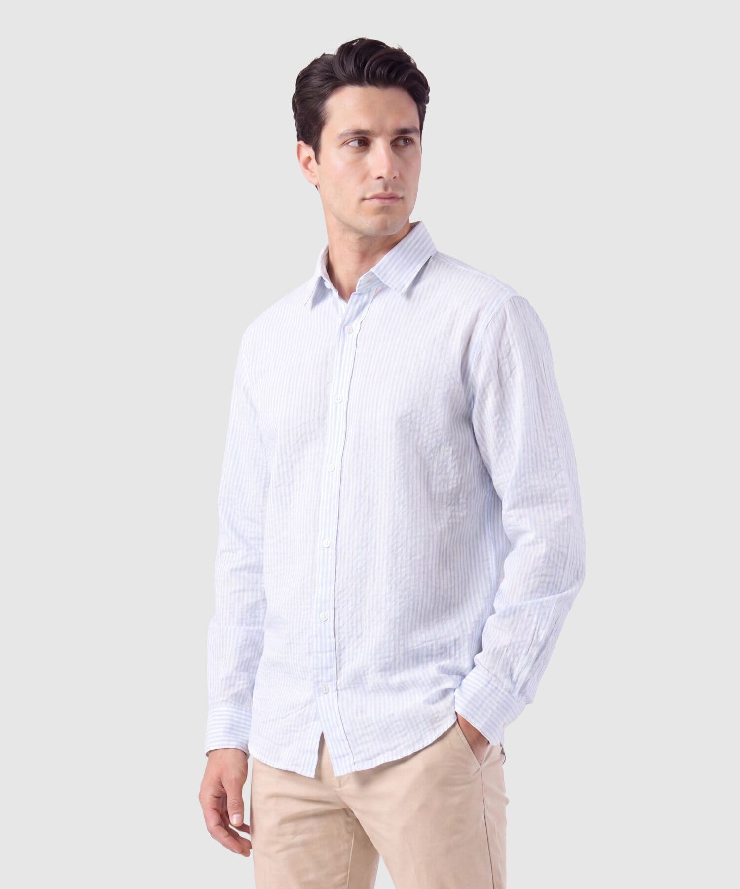 Camisa Elisa de Día azul marino para hombre, vista principal