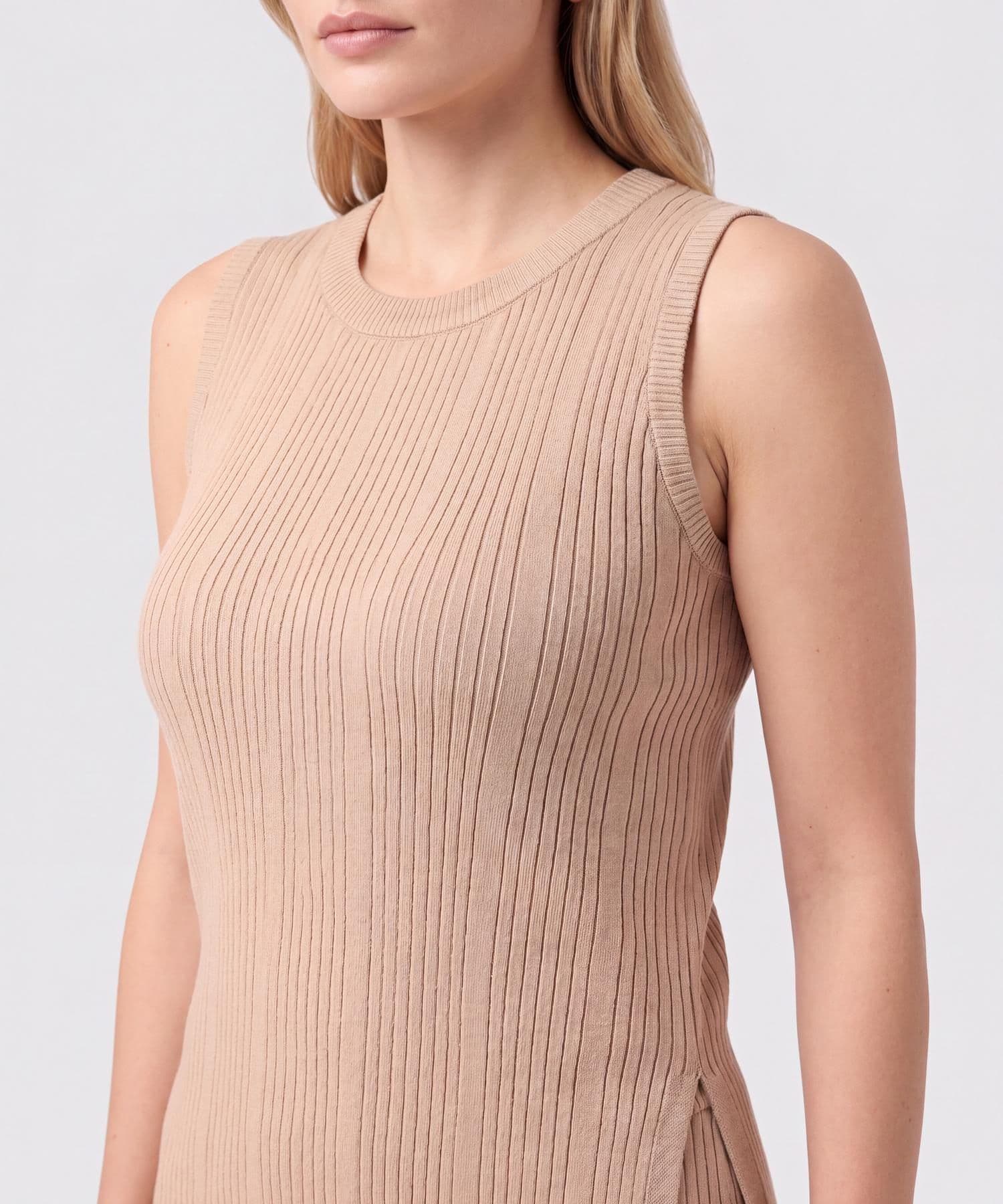 Camiseta Cobalto de Día café para mujer, vista 3