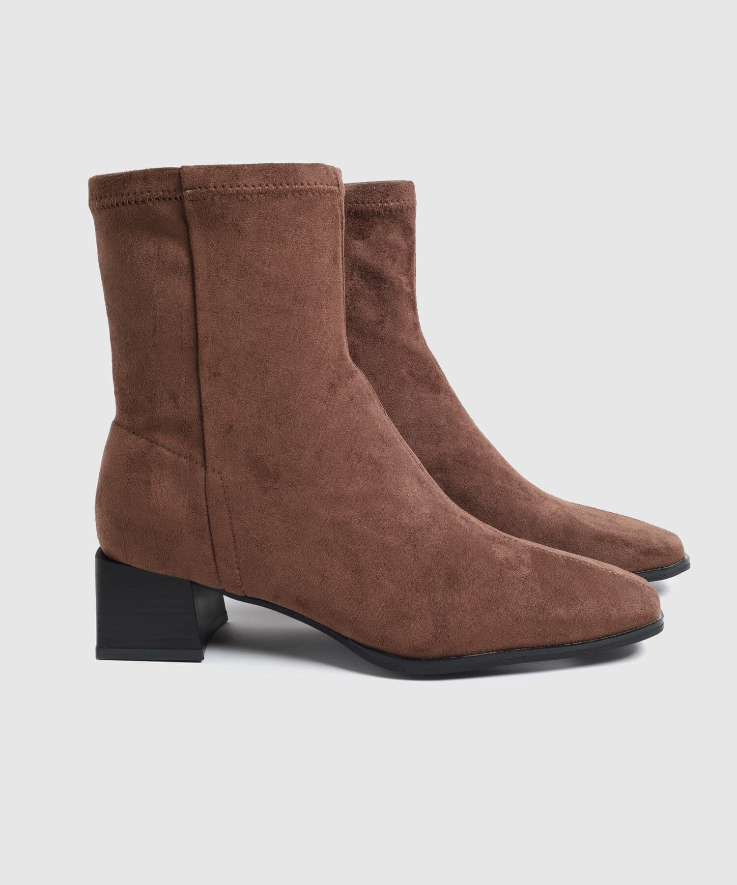 Tacón Coral de Día café para mujer, vista 2