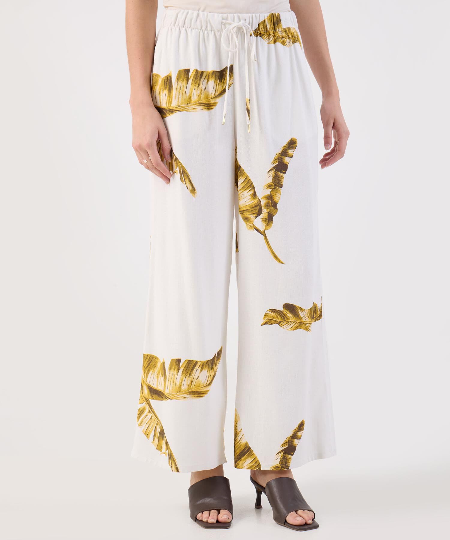 Pantalón Oliva de Día blanco para mujer, vista principal
