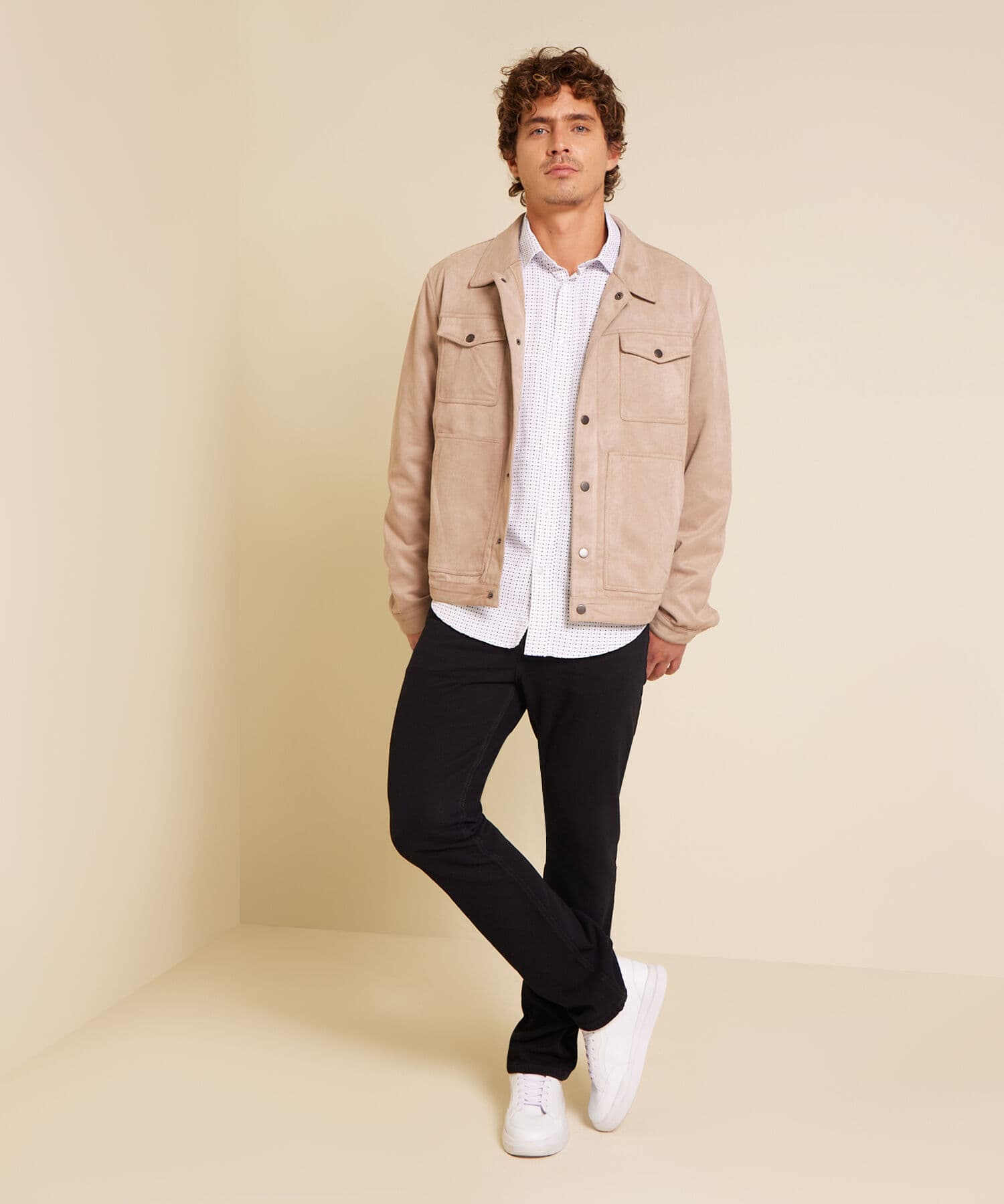 Jean Cauce de Viaje negro para hombre, vista 2