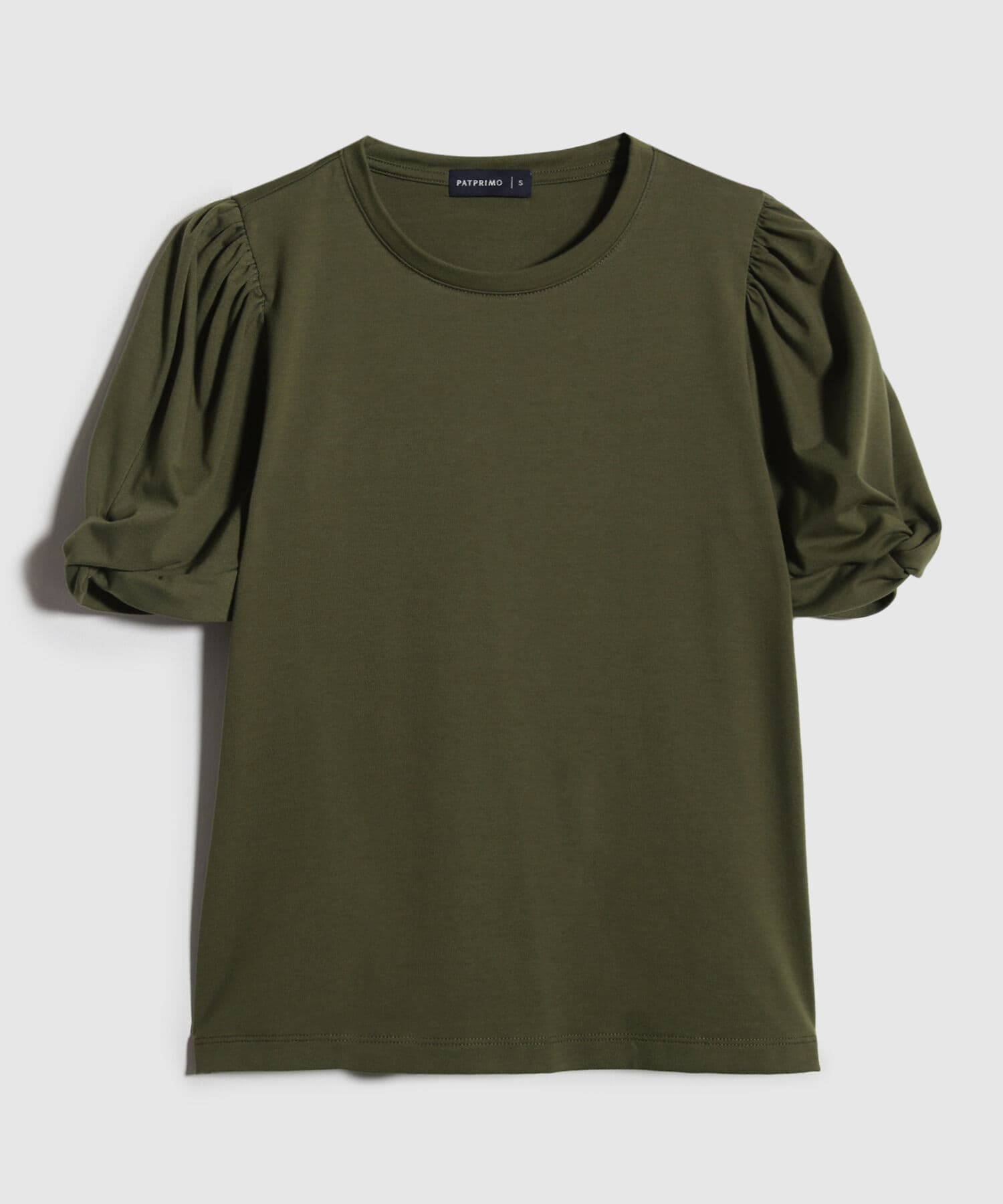 Camiseta Flora Suave verde oliva para mujer, vista 5