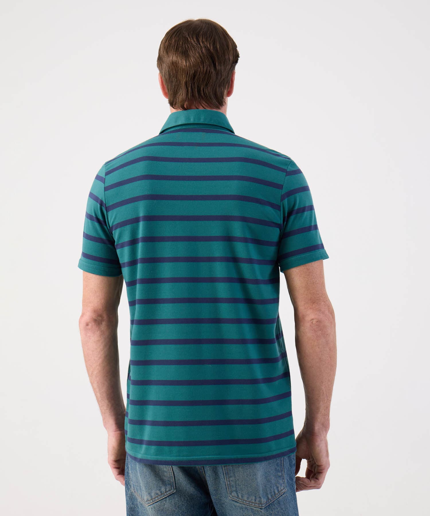 Polo Celeste Ligero verde oliva para hombre, vista 4