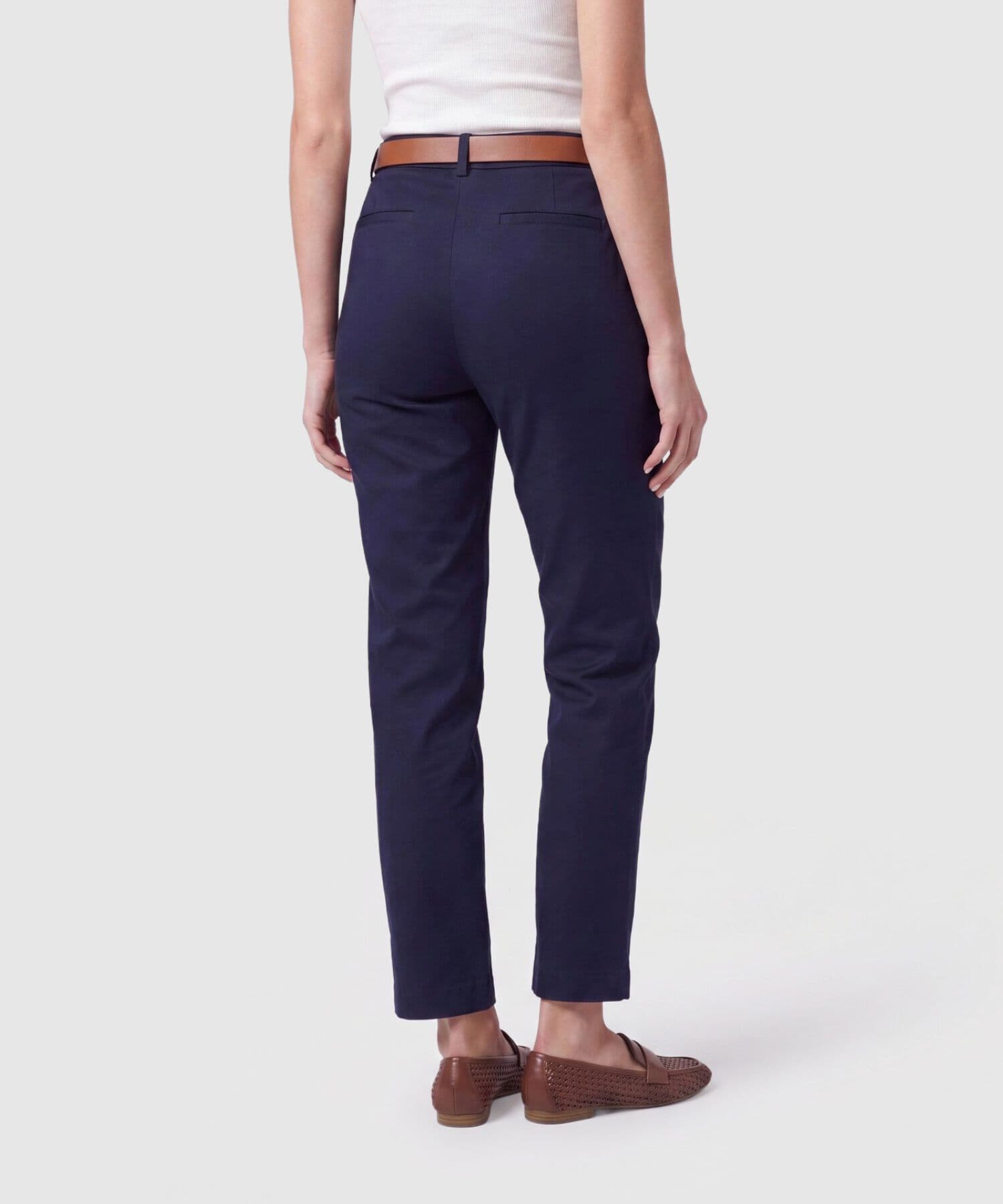 Pantalón Jacaranda Suave azul marino para mujer, vista 4