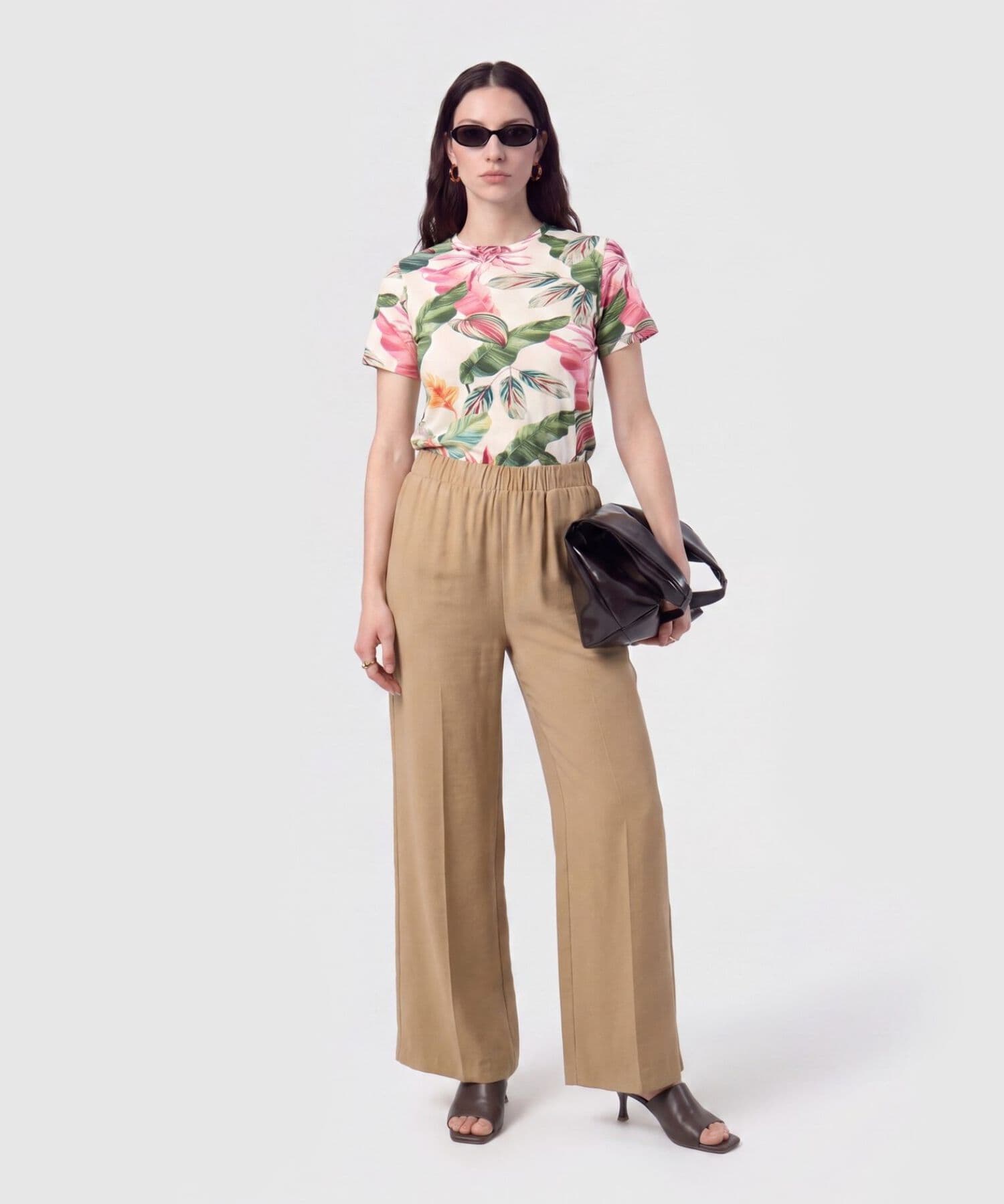 Pantalón Ámbar de Ciudad café para mujer, vista 2