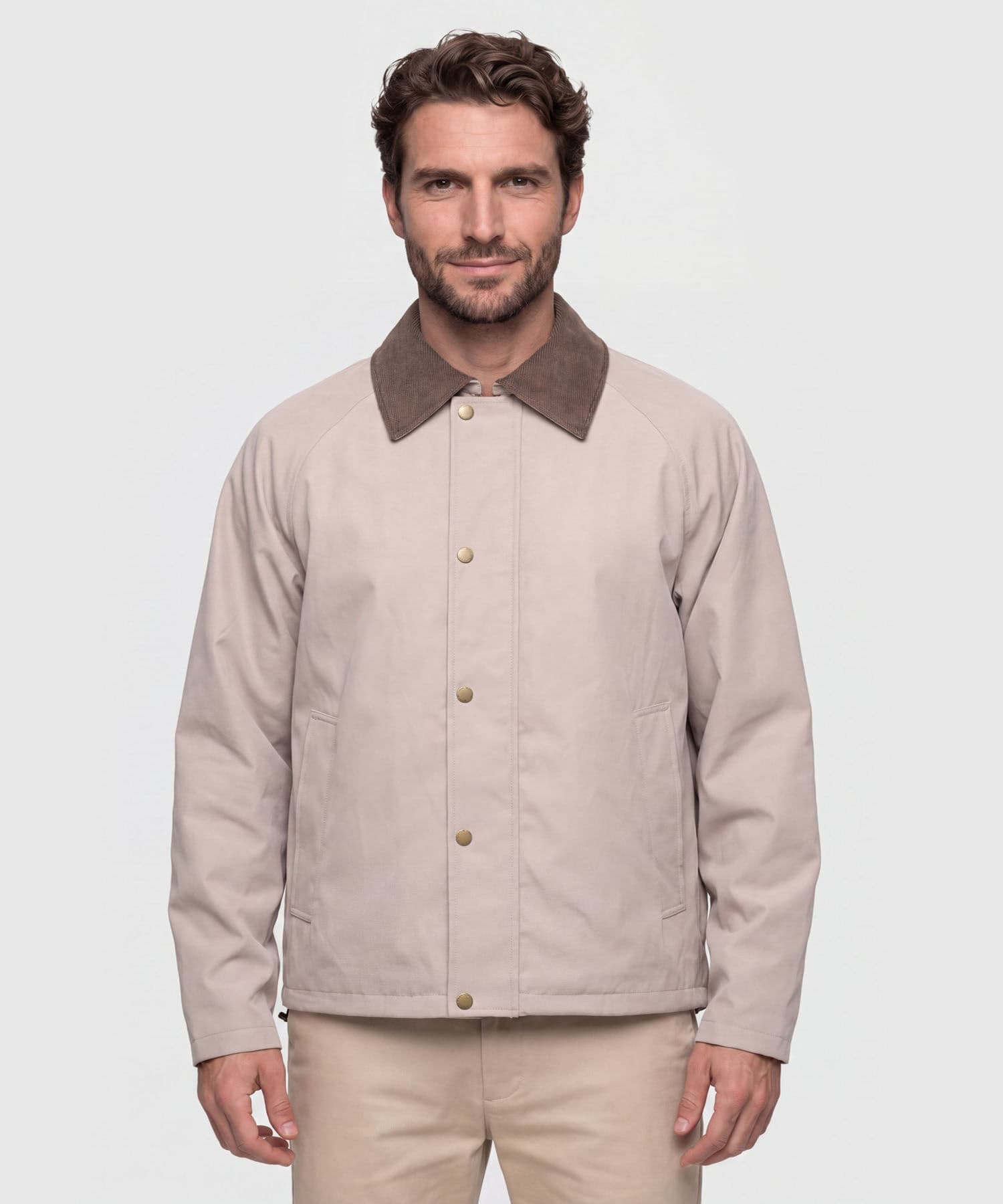 Chaqueta Laguna Urbano café para hombre, vista principal